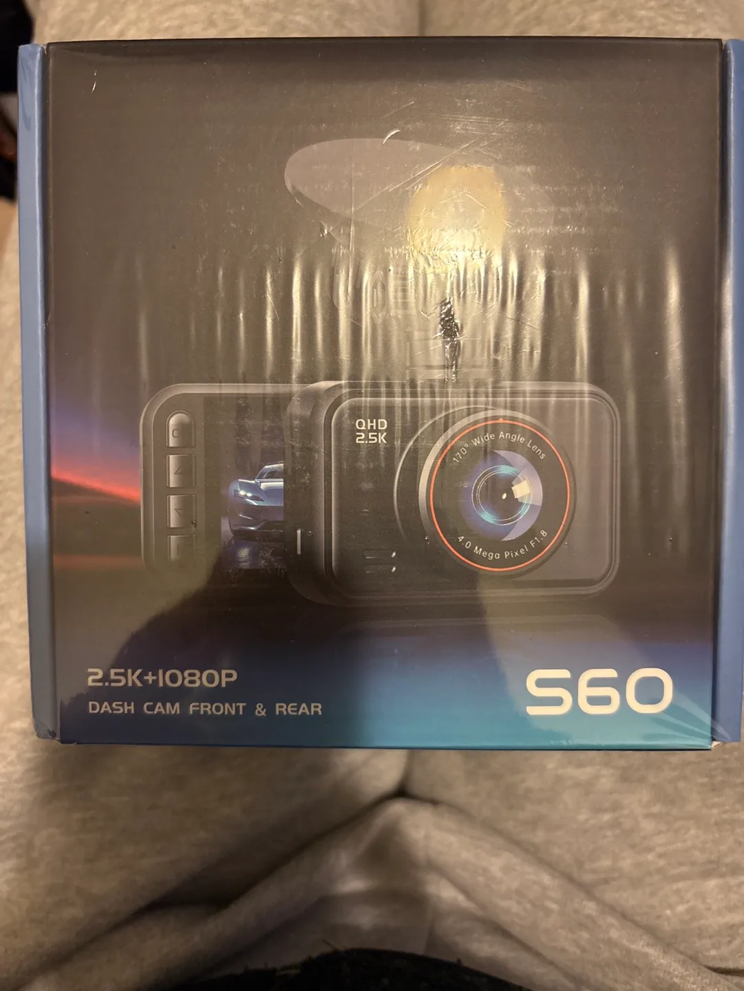 New S60 2.5K+1080P Dash Cam Front & Rear image indicator(2)