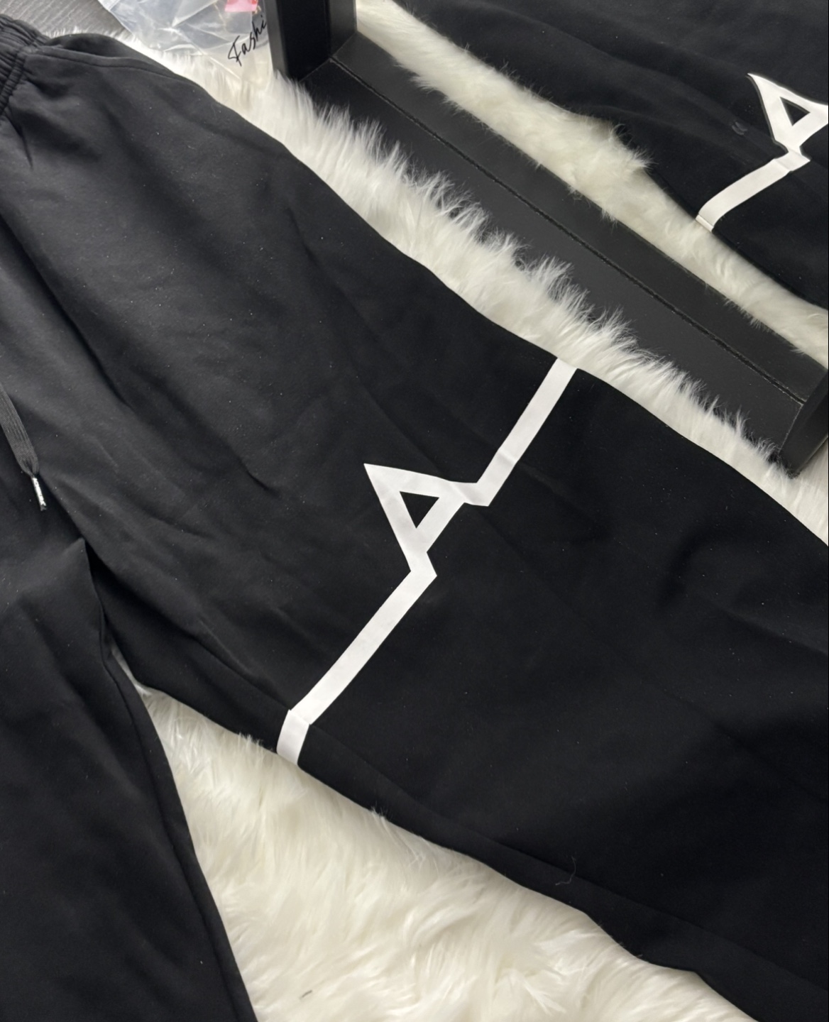 [ACMEAURA] Black Cargo Sweatpants - photo 5
