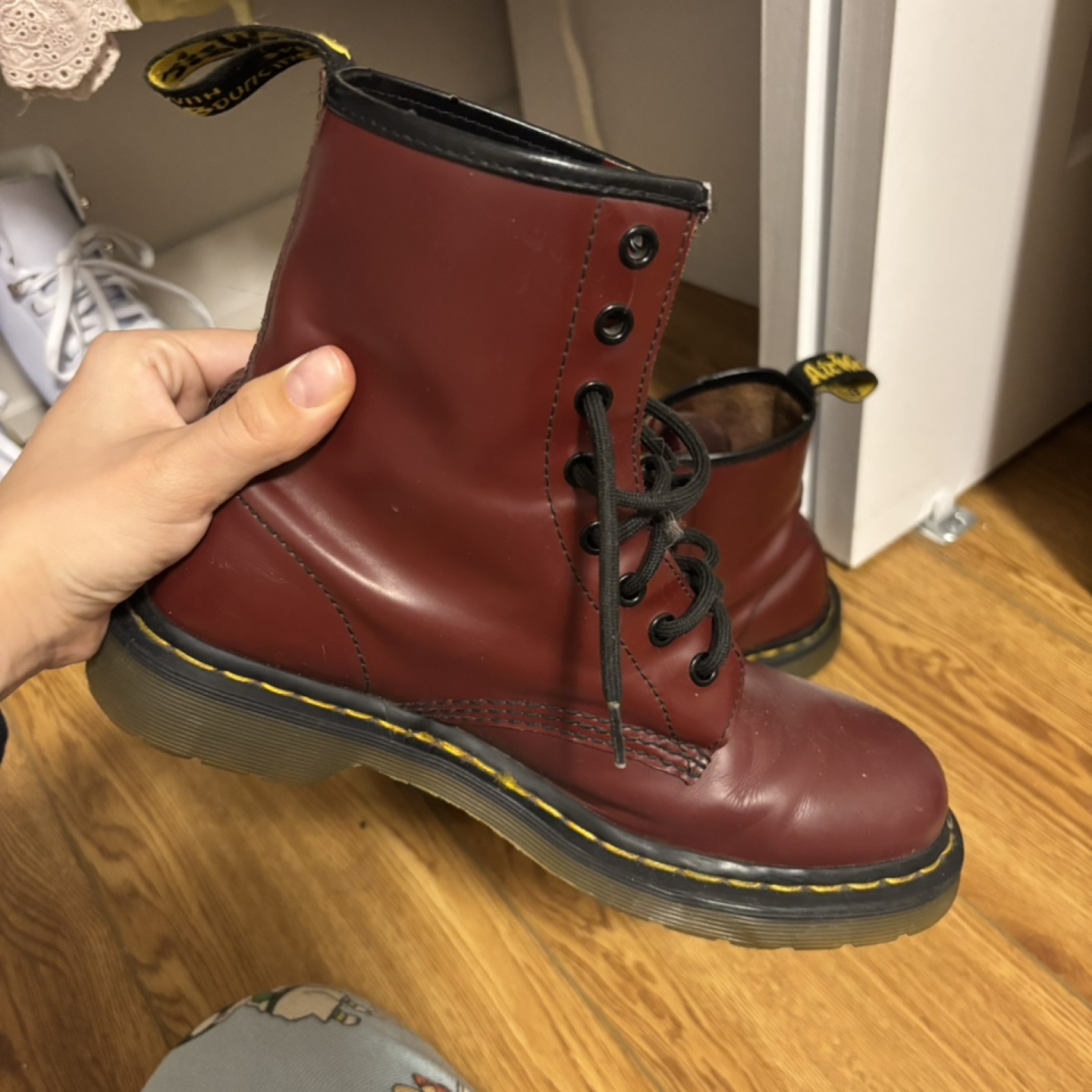 Dr. Martens 1460 Cherry Red Boots - photo 5