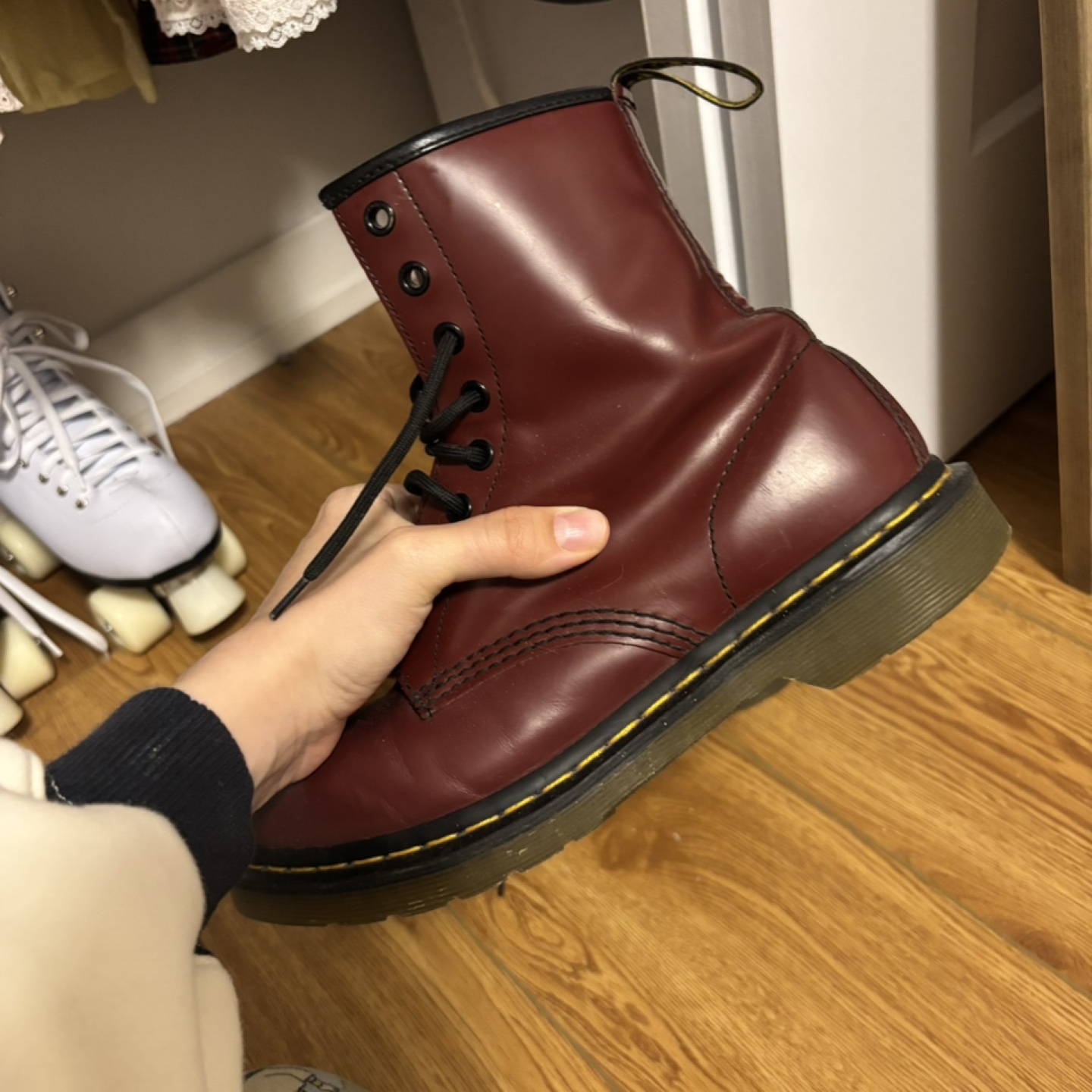 Dr. Martens 1460 Cherry Red Boots - photo 4