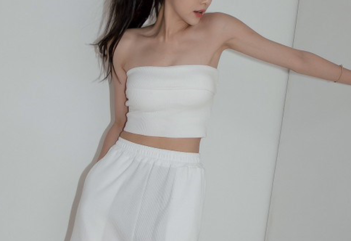 [An’Q] White Tube Top - photo 2