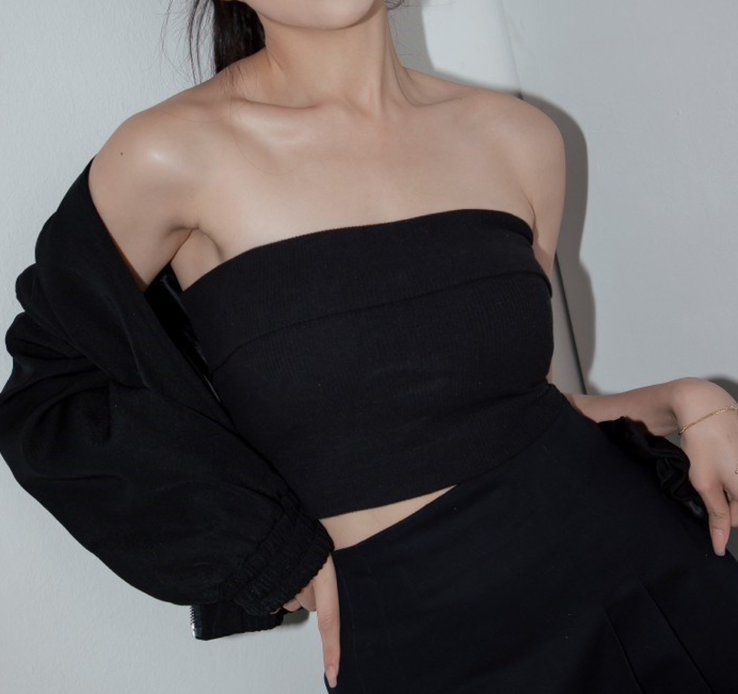 [An’Q] Black Tube Top - photo 3