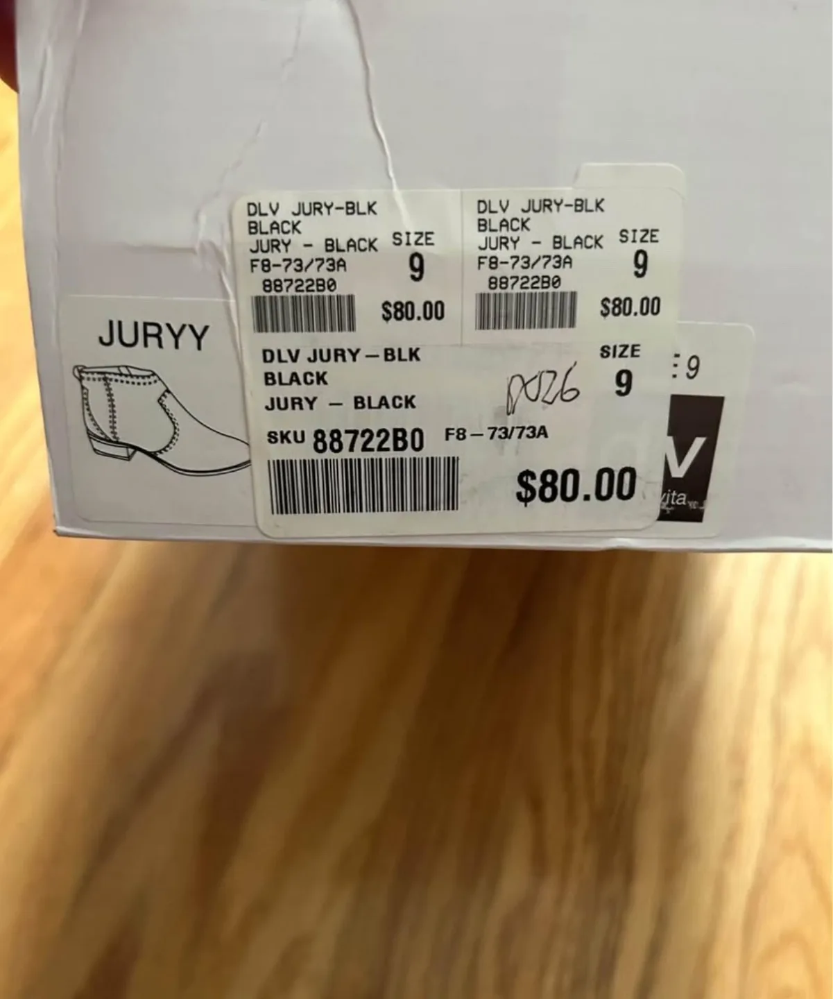 Women's Jurry Black Suede Ankle Boots - Size 9 image indicator(5)