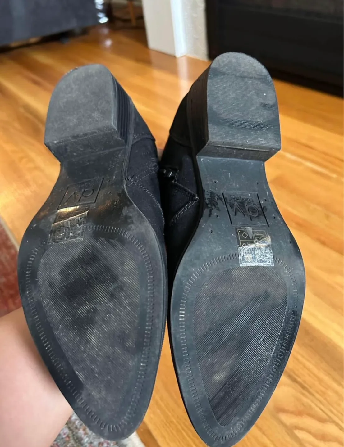 Women's Jurry Black Suede Ankle Boots - Size 9 image indicator(4)