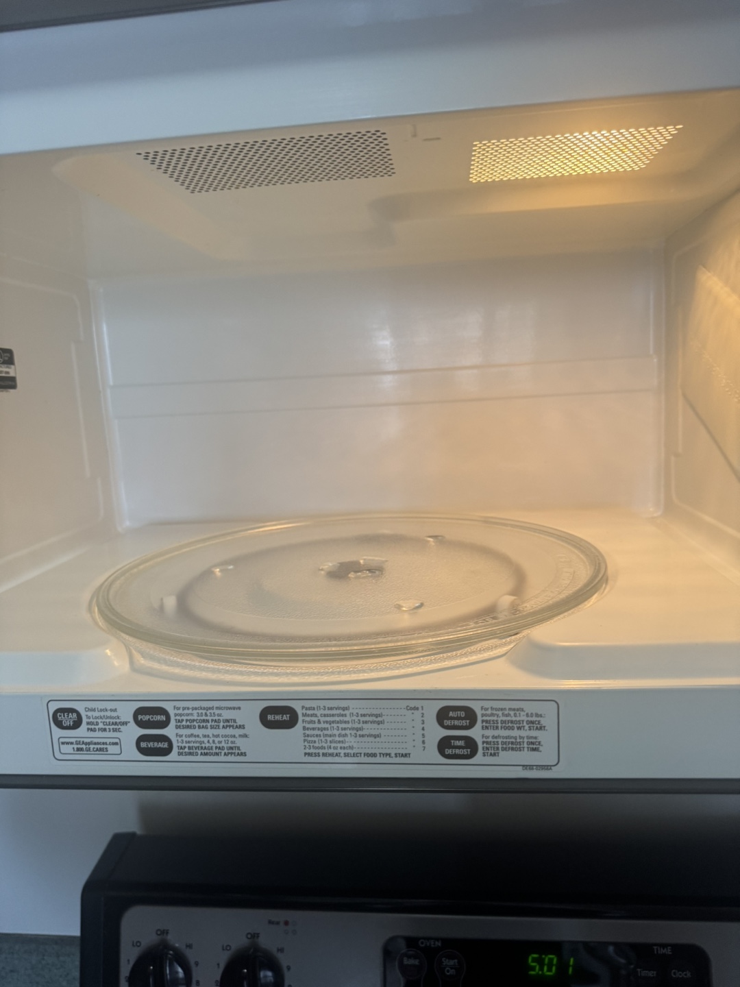 Over-the-Range Microwave - photo 3
