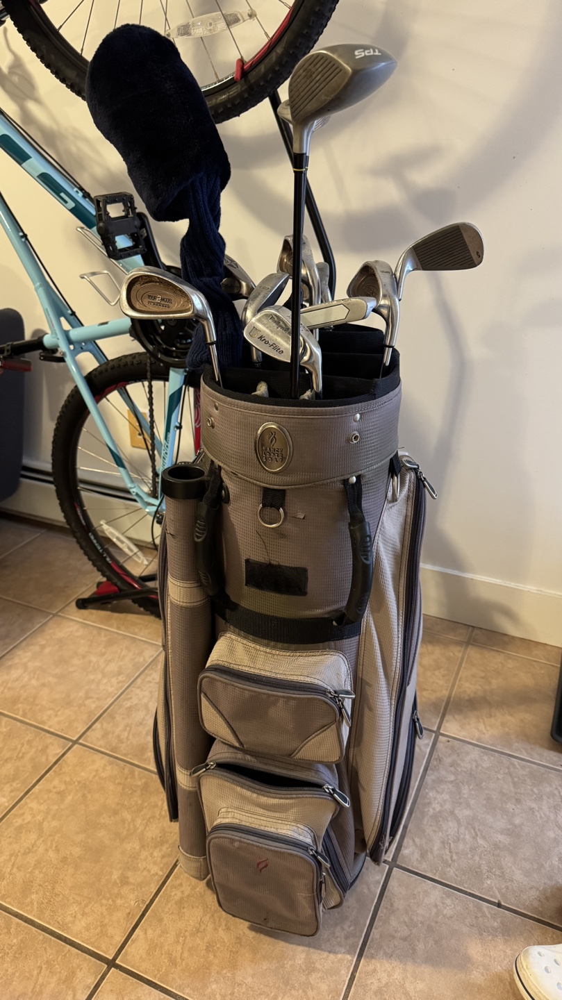 Used Golf Club Set with Bag