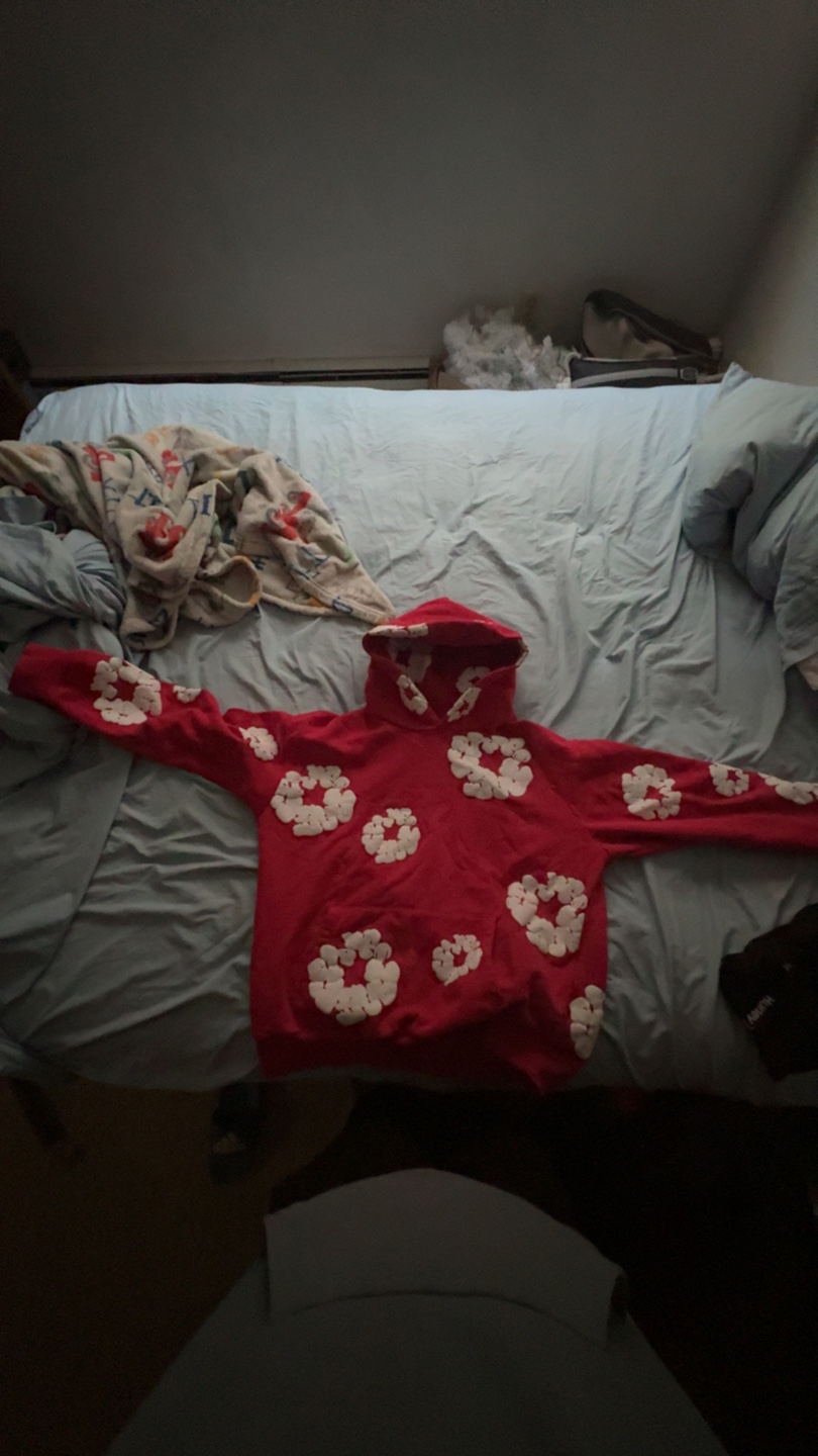 Denim Tears x African Diaspora Goods Red Hoodie - Size M