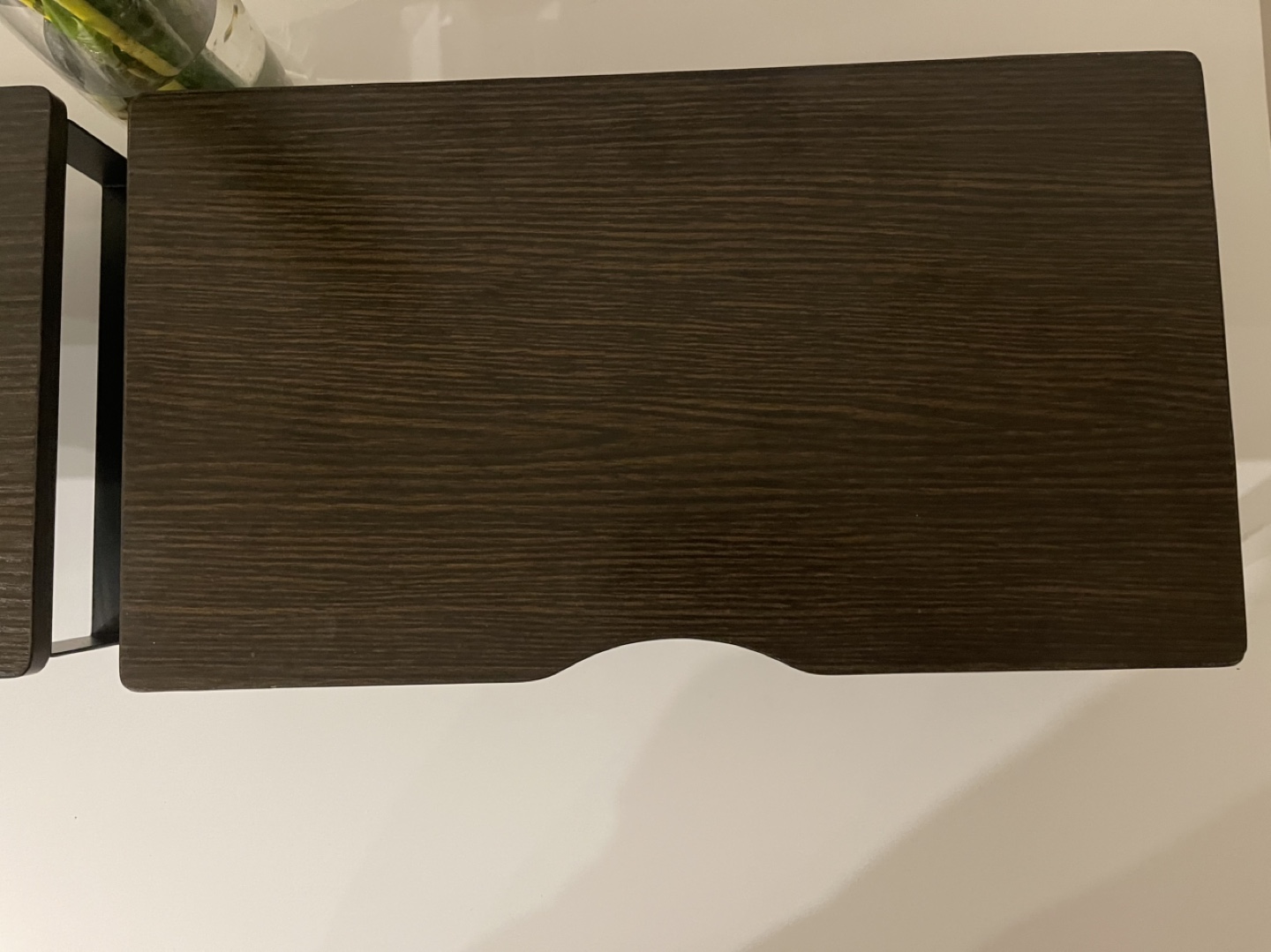 Two (2) Monitor Stand Riser - Dark Brown Wood - photo 3
