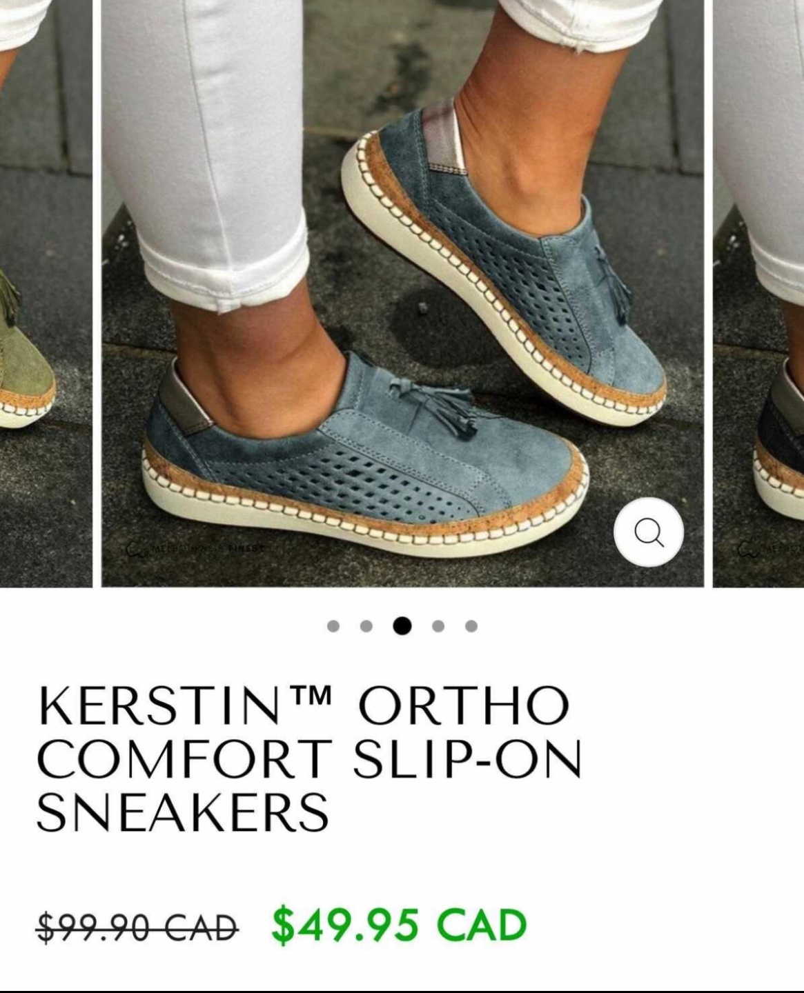 Kerstin Ortho Comfort Slip-on Sneakers