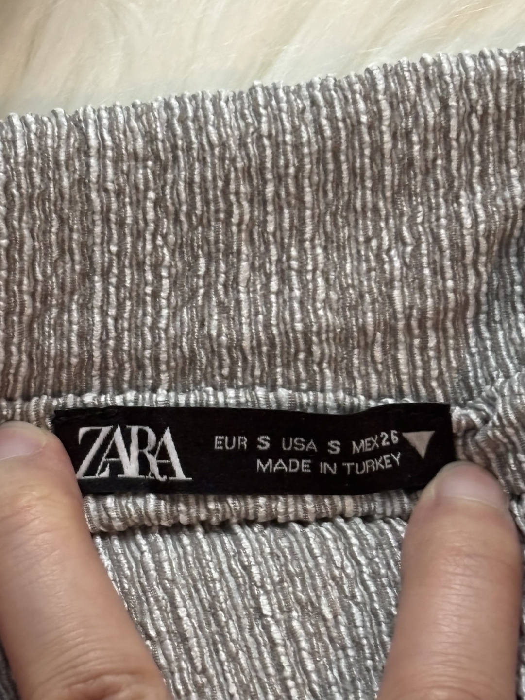 [ZARA] Grey Halter Neck Ruched Top - photo 2