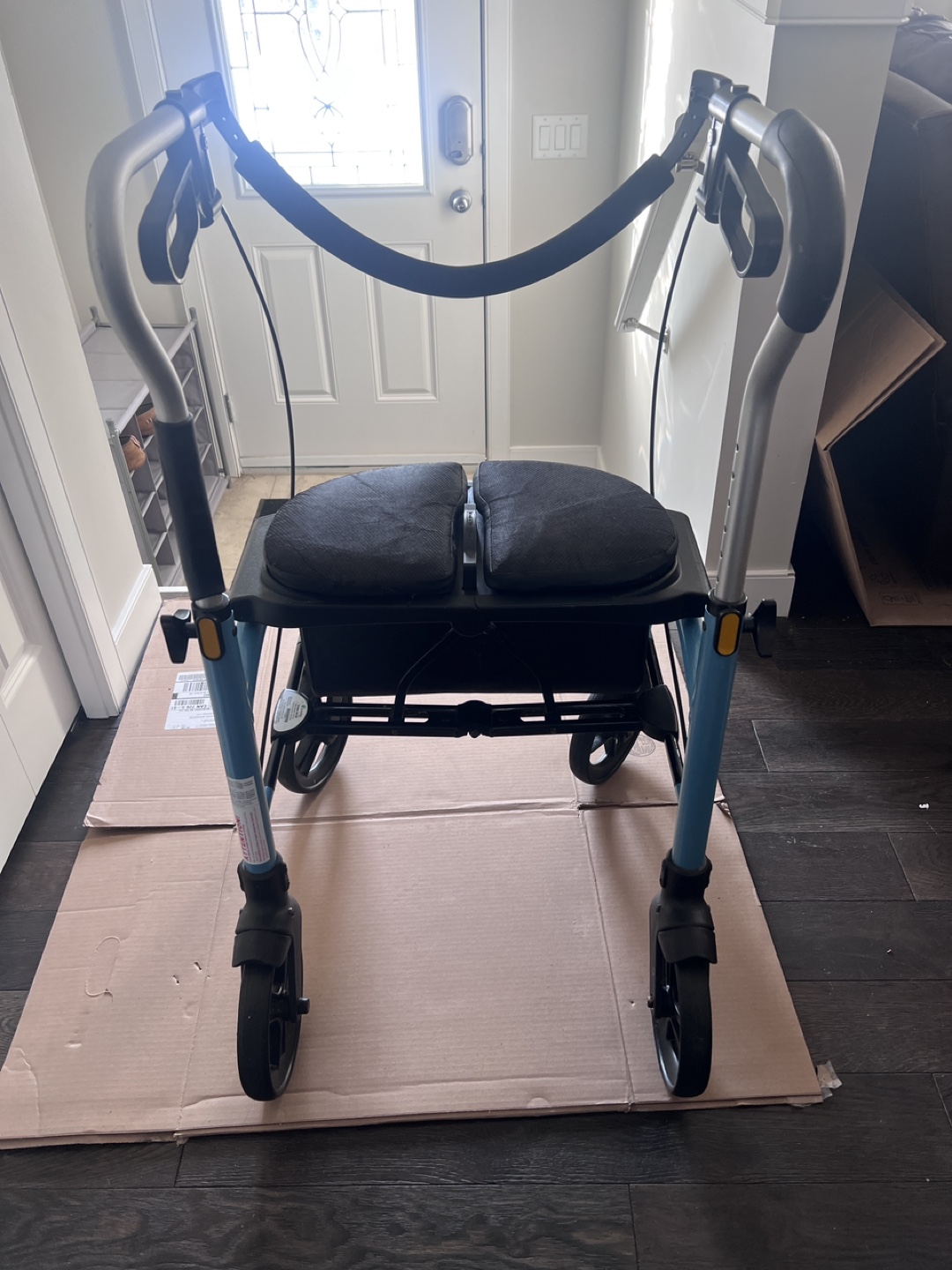 Drive Medical Medline Rolling Walker with Seat - photo 2