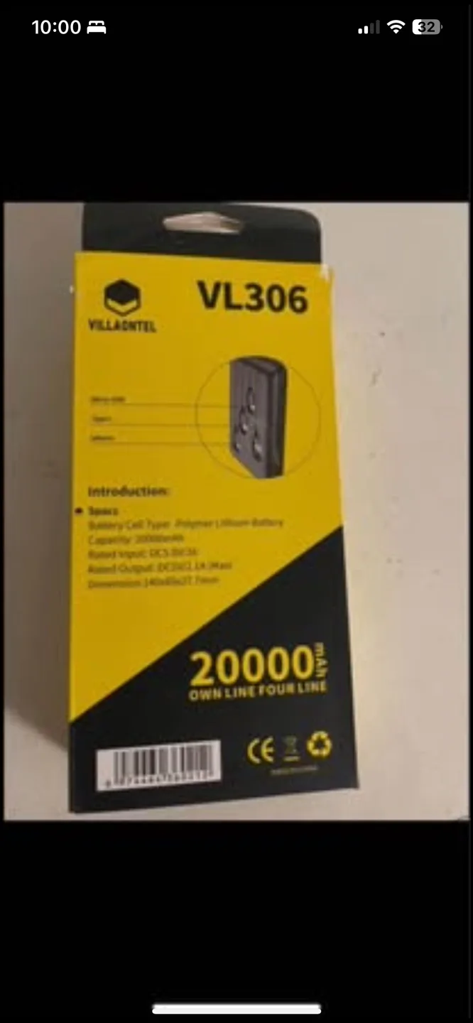 Villaontel VL306 20000mAh Power Bank image indicator(2)