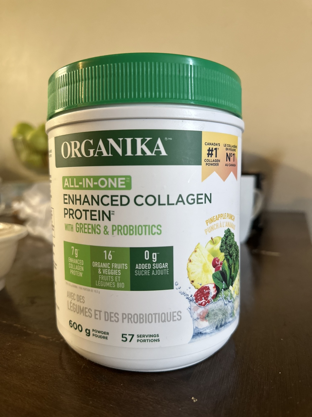 Organika Enhanced Collagen Protein All-in-One, 600g - photo 2