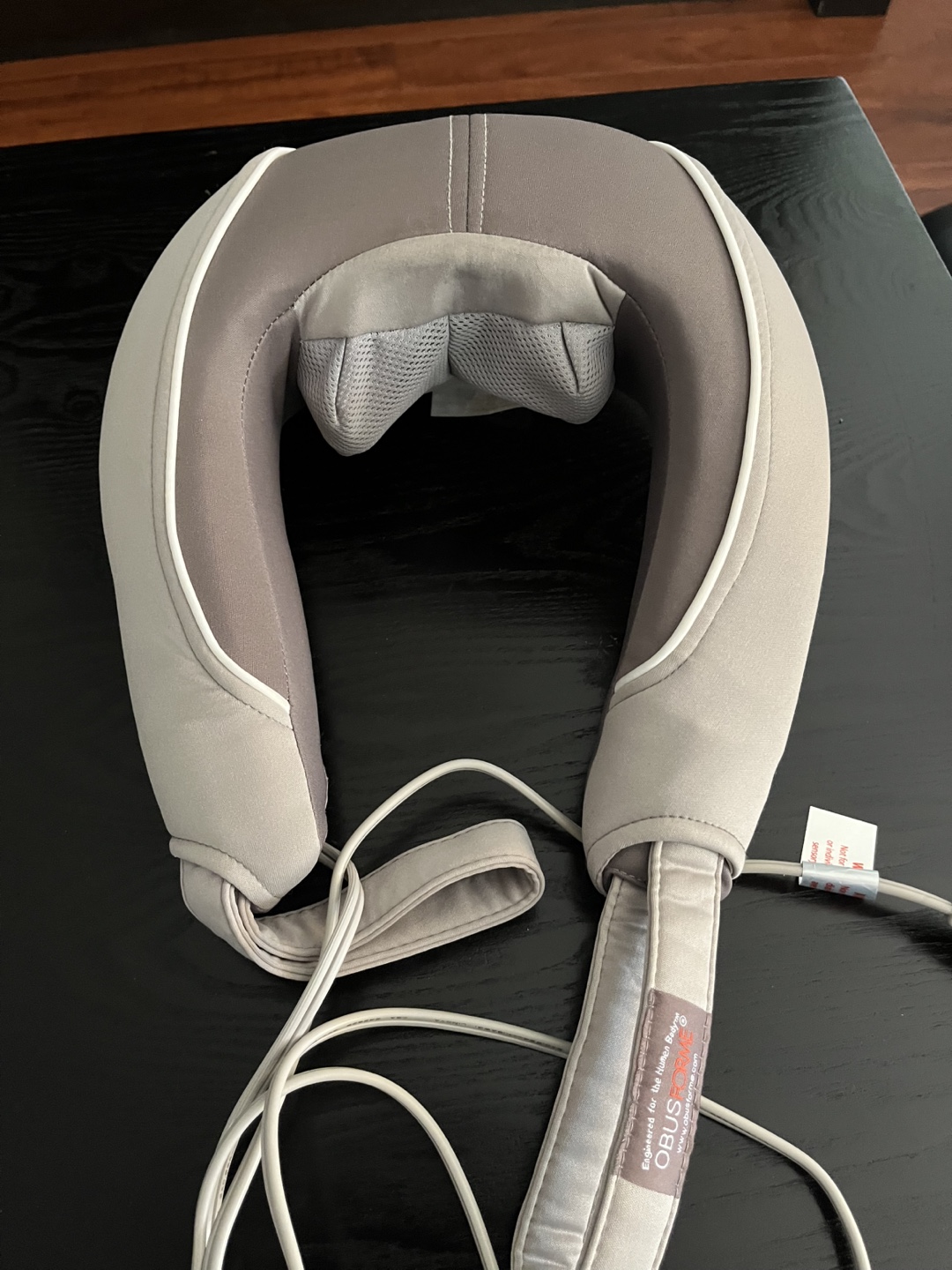 OBUSFORME Shiatsu Neck Massager with Heat - photo 2