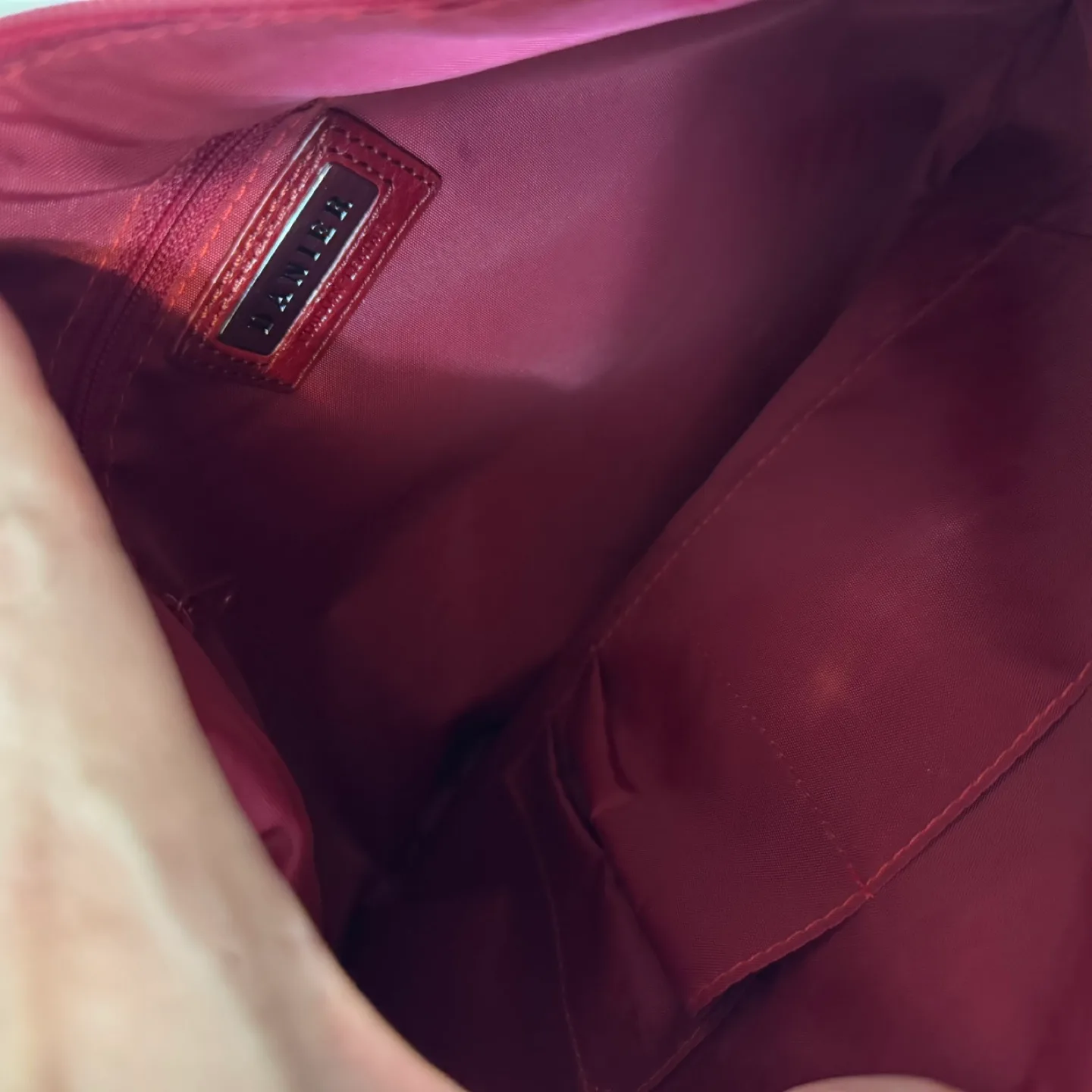 Vintage Danier Italian Leather Shoulder Bag image indicator(7)