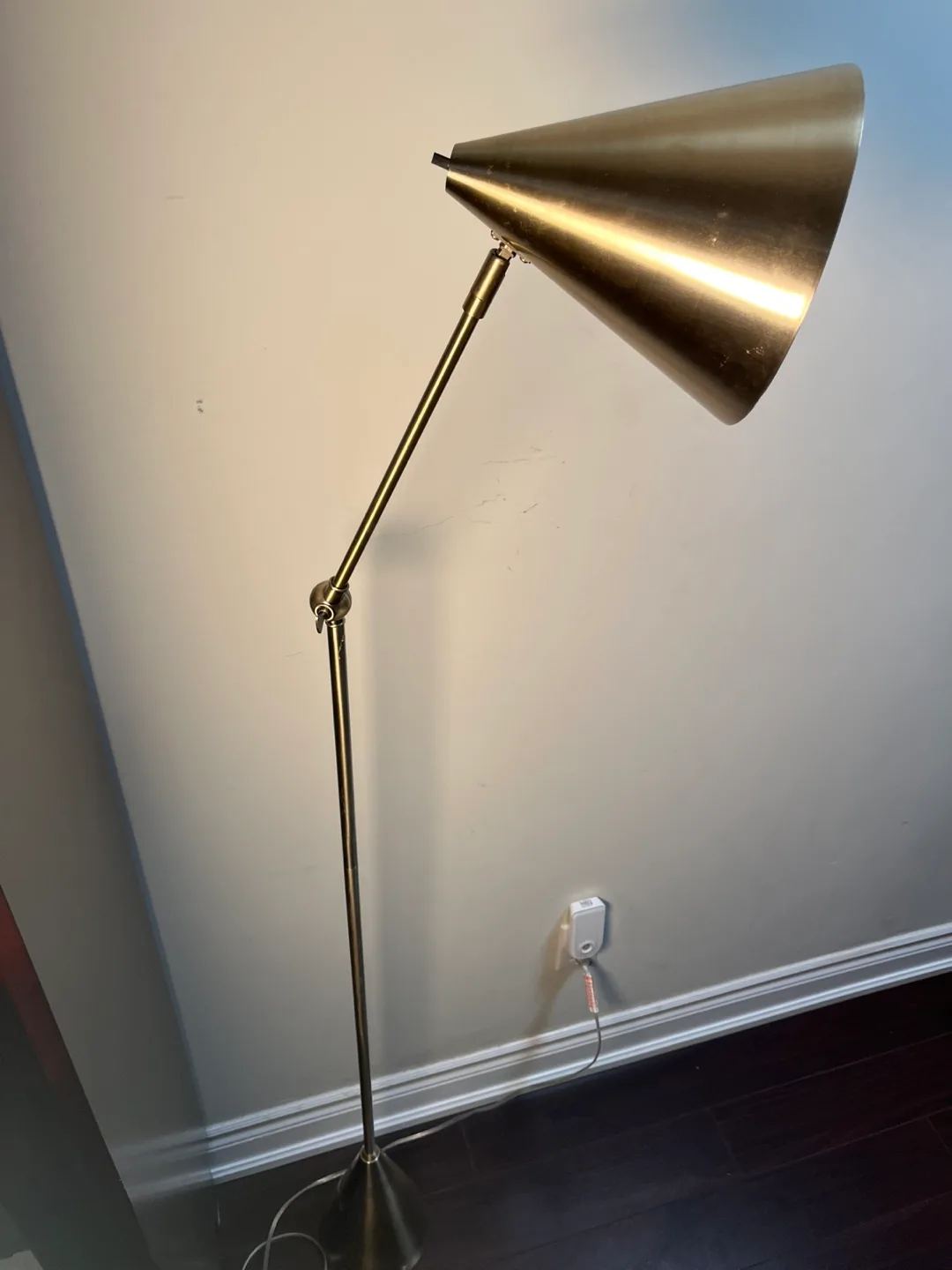 Adjustable Gold Floor Lamp image indicator(3)