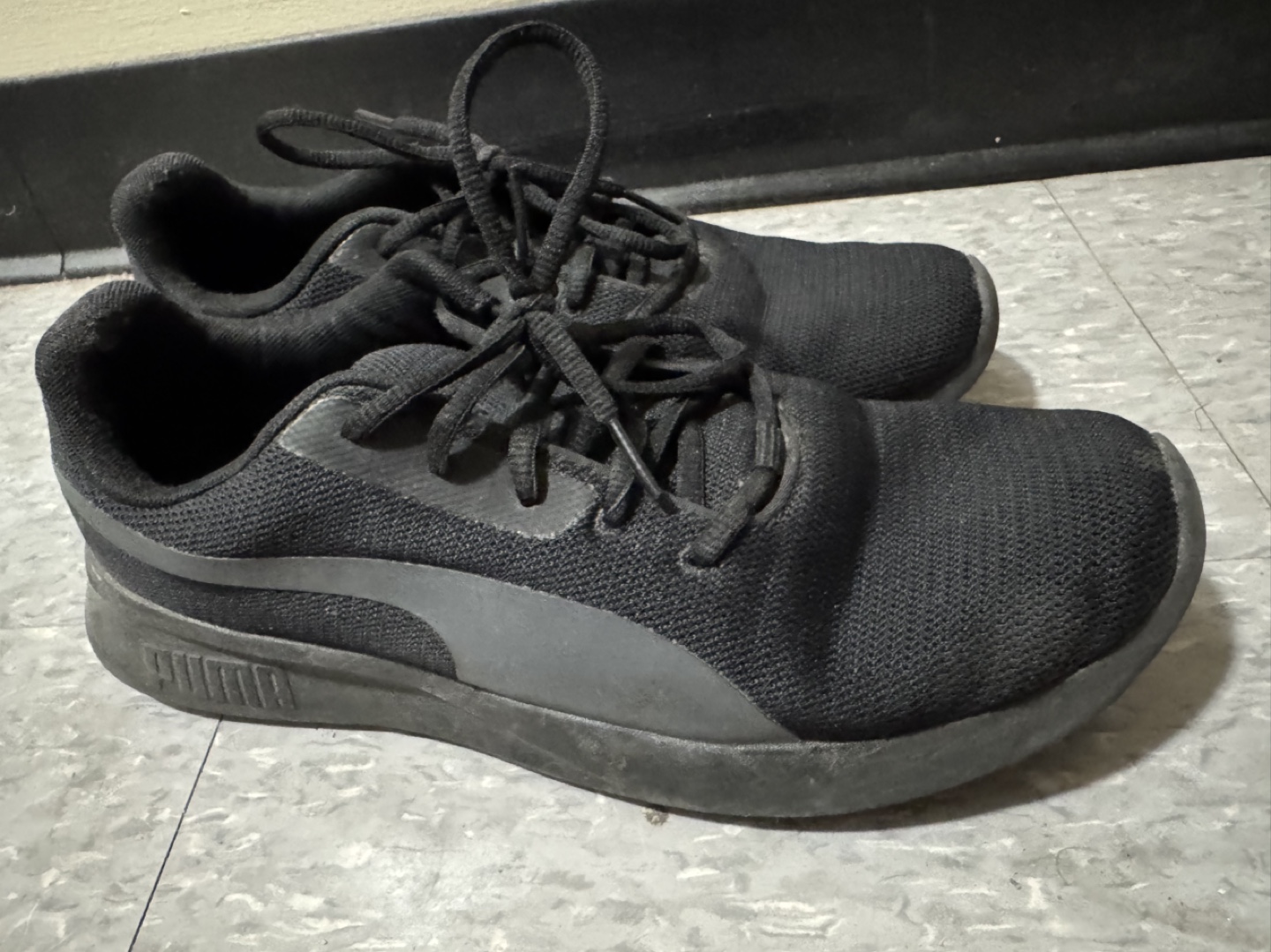 Puma Black Running Shoes - photo 2