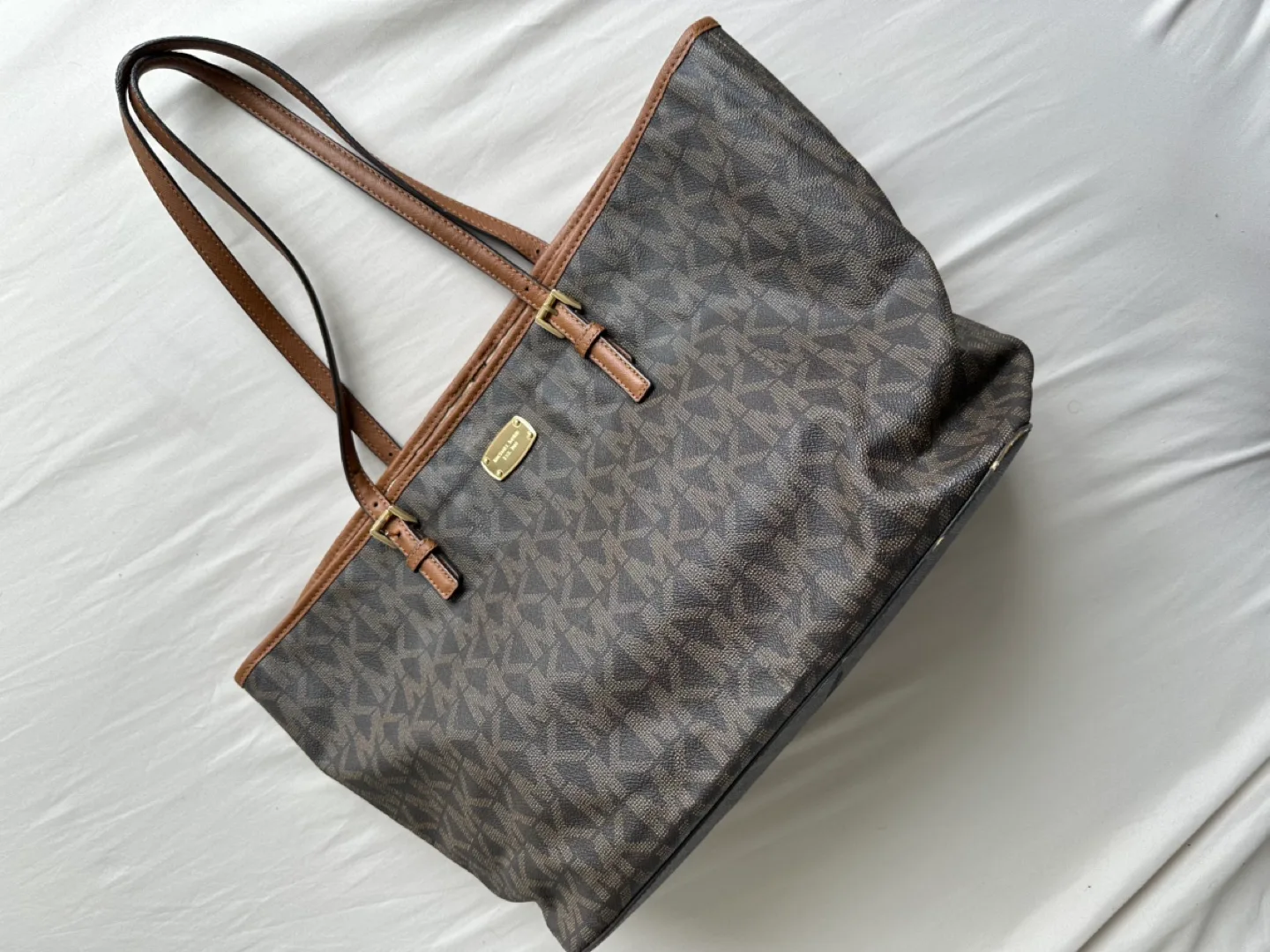 Michael Kors Brown Tote Bag thumbnail