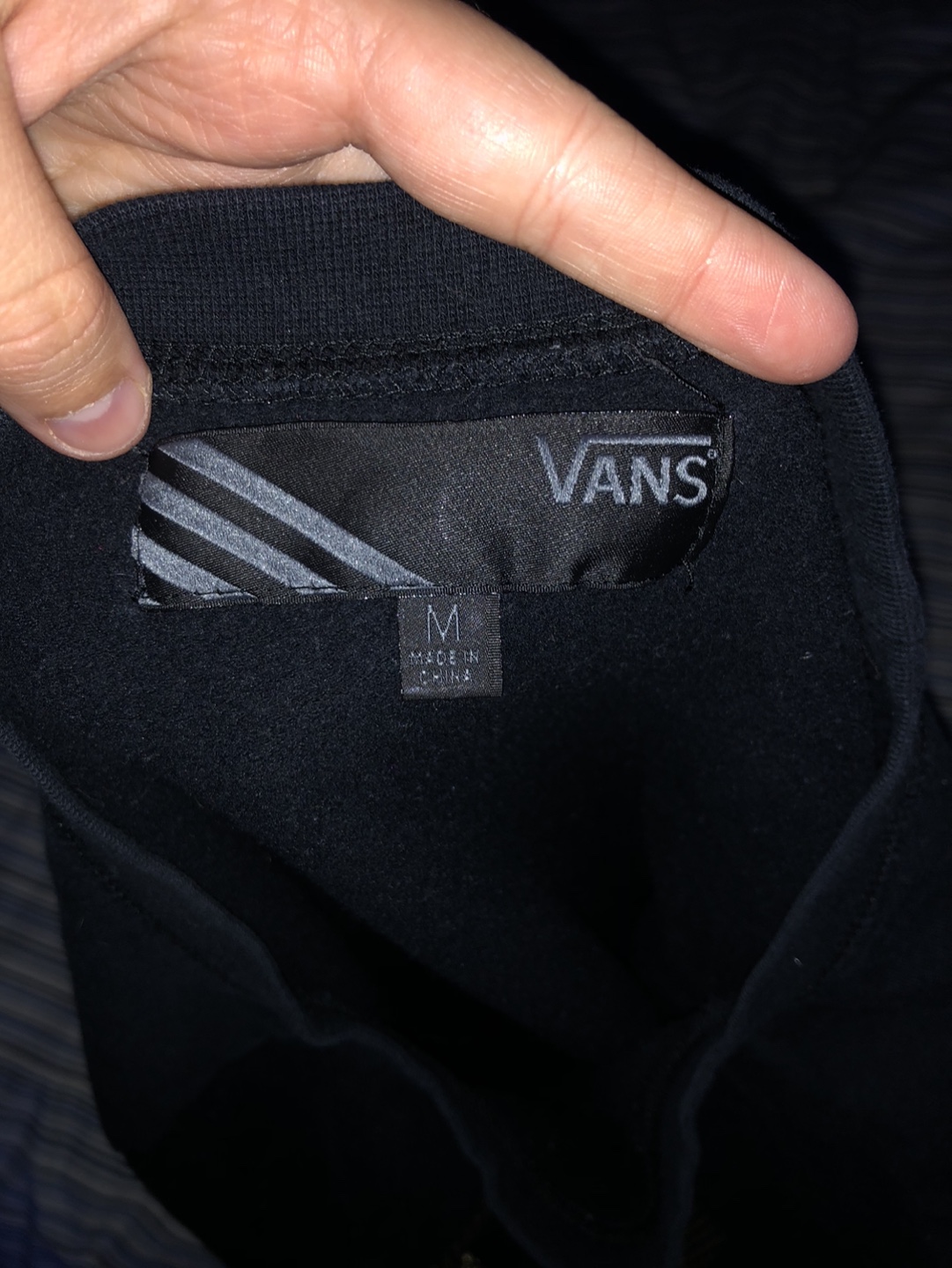 Vans Black Skull Sweatshirt - Size Medium - photo 4