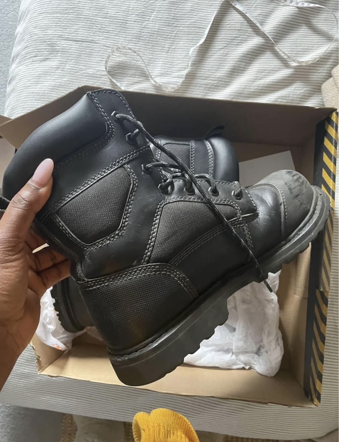 Men's Altra Industrial 8" Safety Boots - Size 9