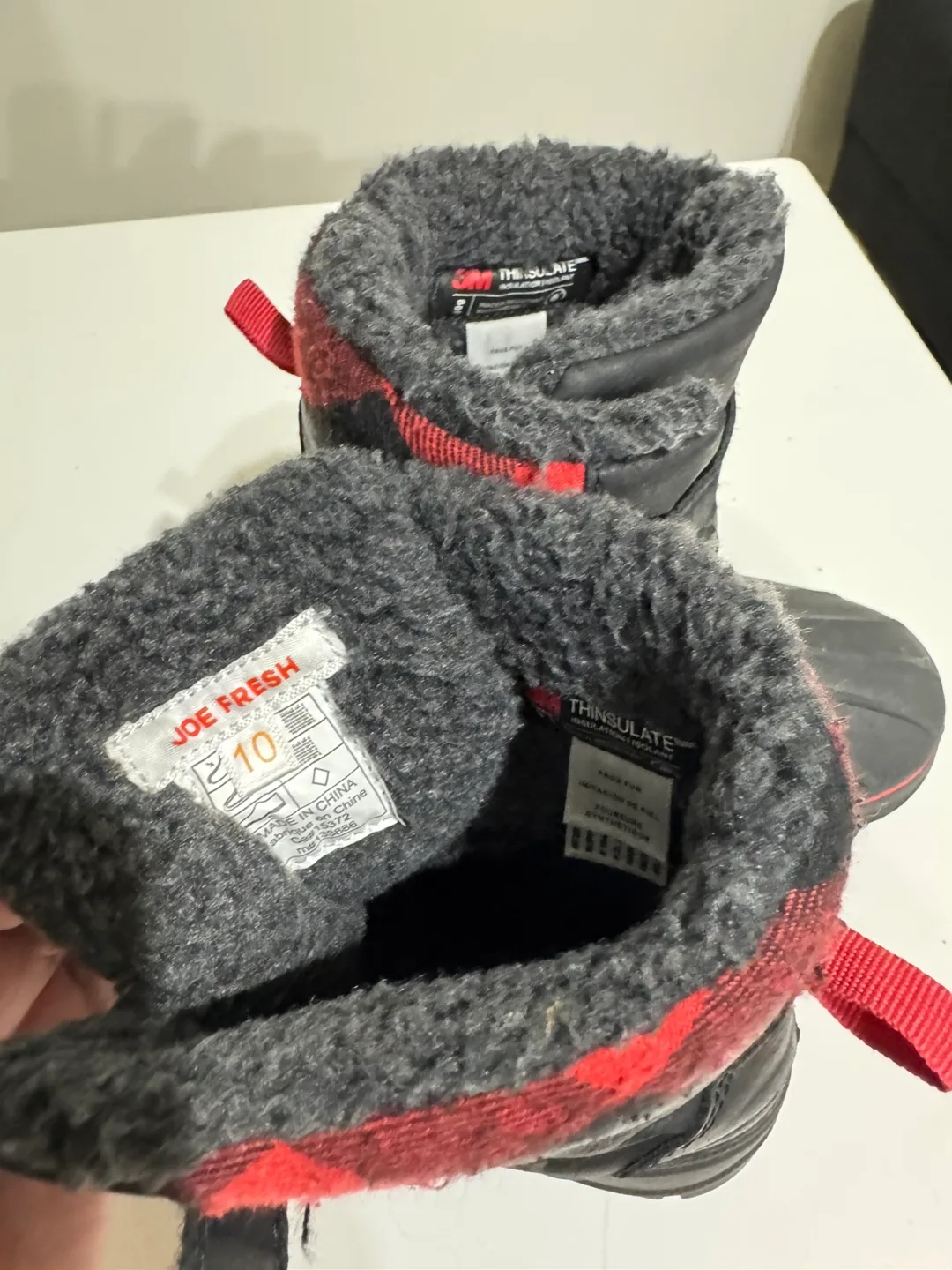 Joe Fresh Kids' Size 10 Insulated Winter Boots image indicator(4)