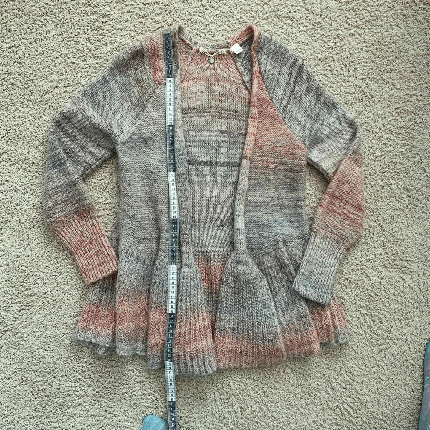 Anthropologie Knitted & Knotted Ombre Soft Cardigan image indicator(7)
