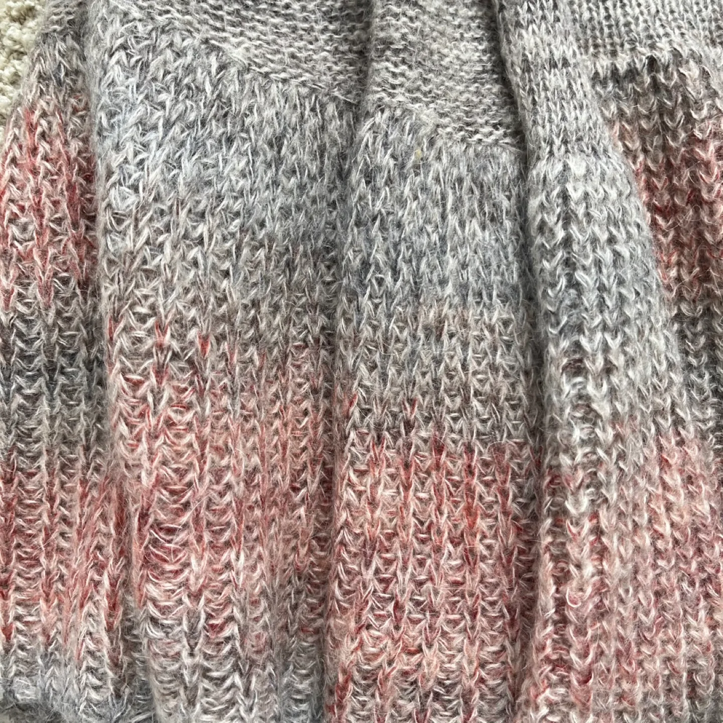 Anthropologie Knitted & Knotted Ombre Soft Cardigan image indicator(9)