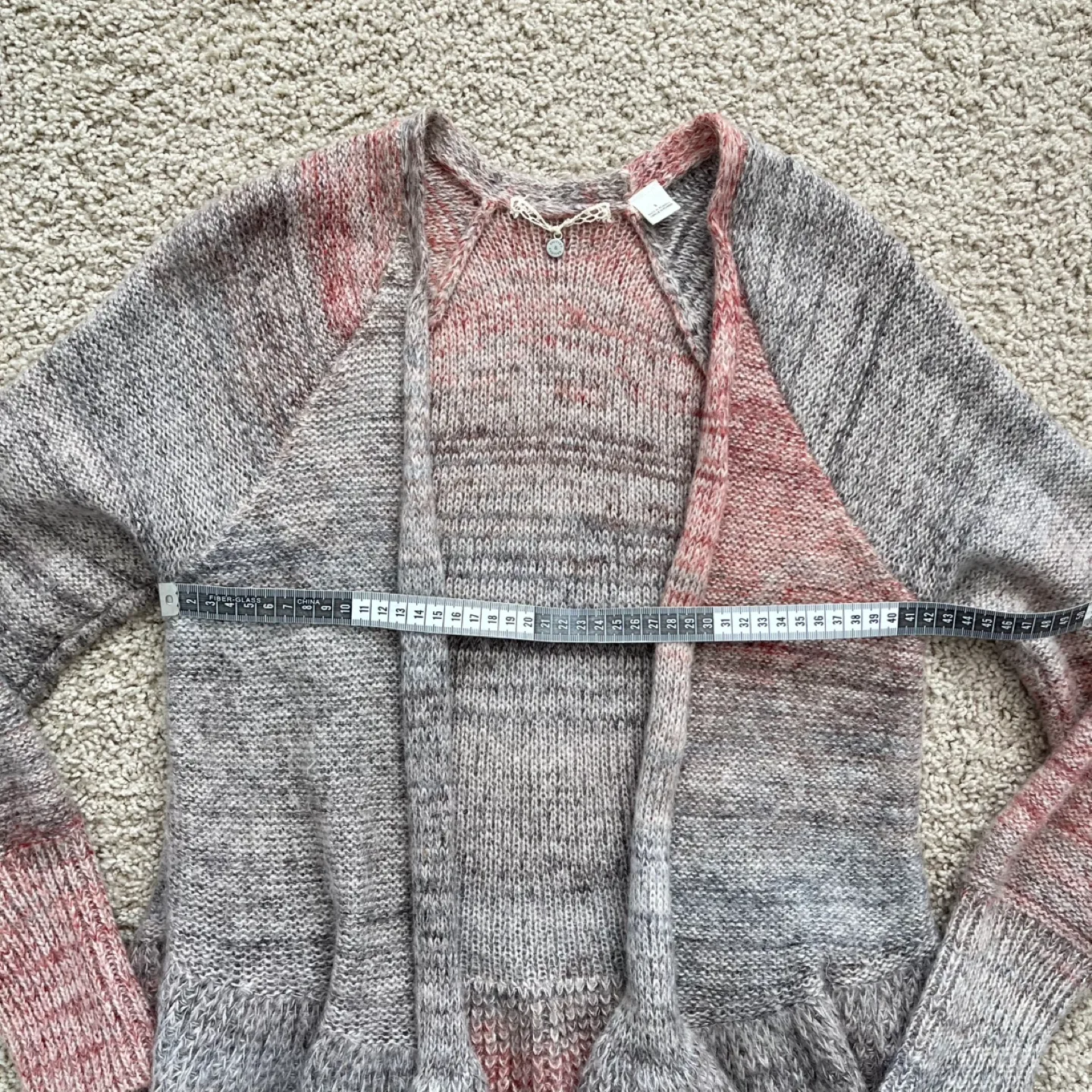 Anthropologie Knitted & Knotted Ombre Soft Cardigan image indicator(8)