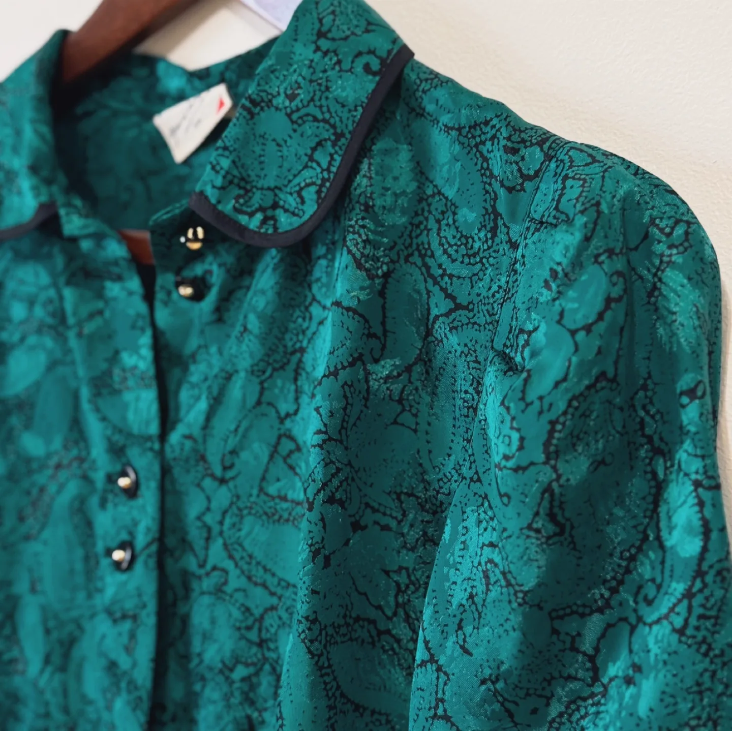 French Vintage Viscose Jacquard Dress - Gérard Pasquier Paris image indicator(10)