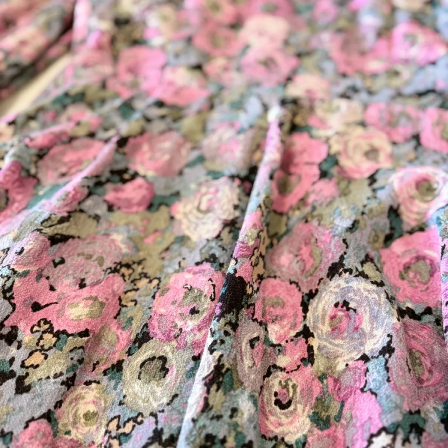 Vintage Floral Brocade Party Dress image indicator(2)