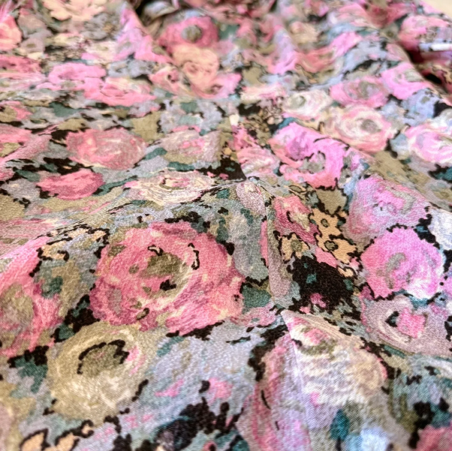 Vintage Floral Brocade Party Dress image indicator(4)