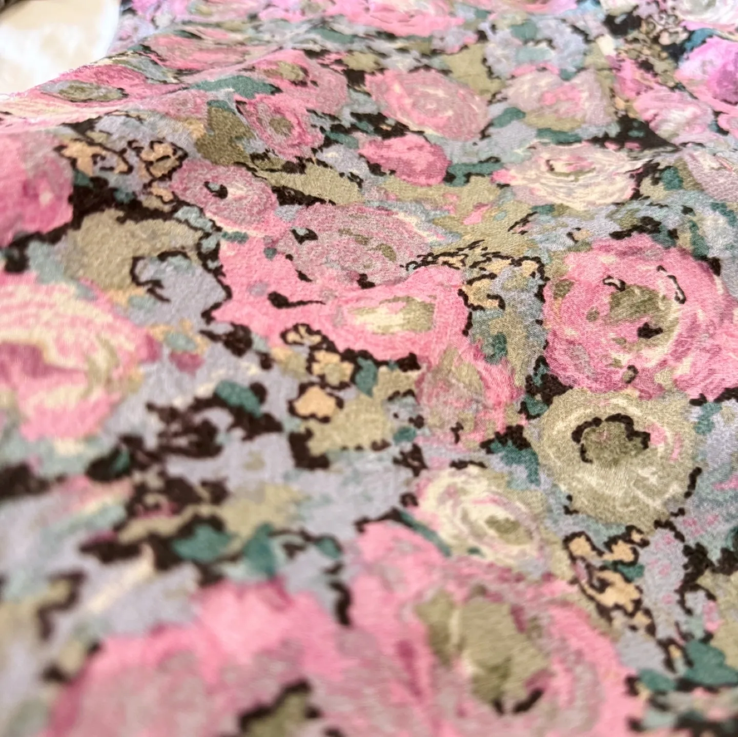 Vintage Floral Brocade Party Dress image indicator(3)