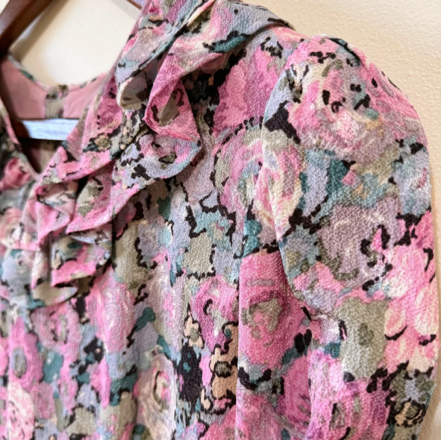 Vintage Floral Brocade Party Dress image indicator(9)