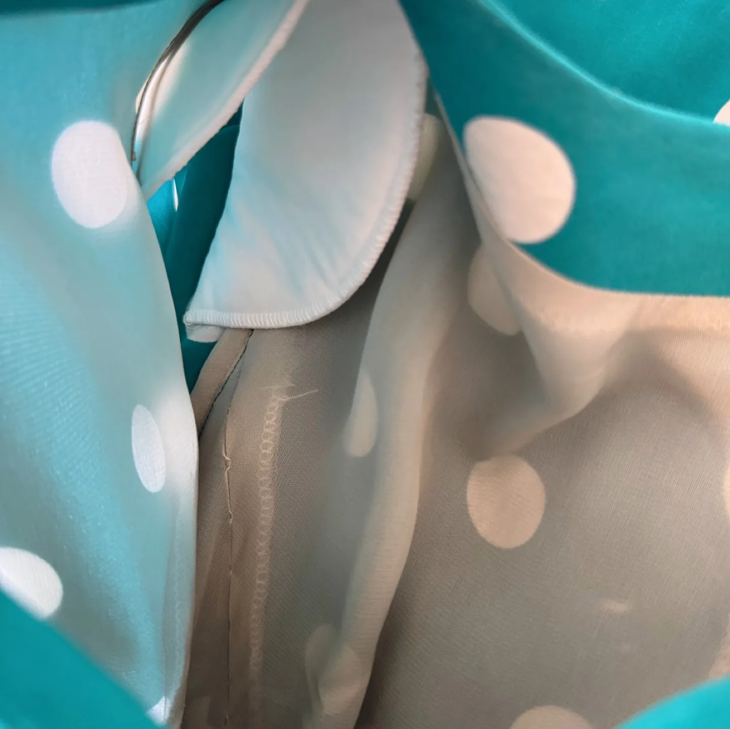 Vintage Polka Dot Button-Up Dress image indicator(9)