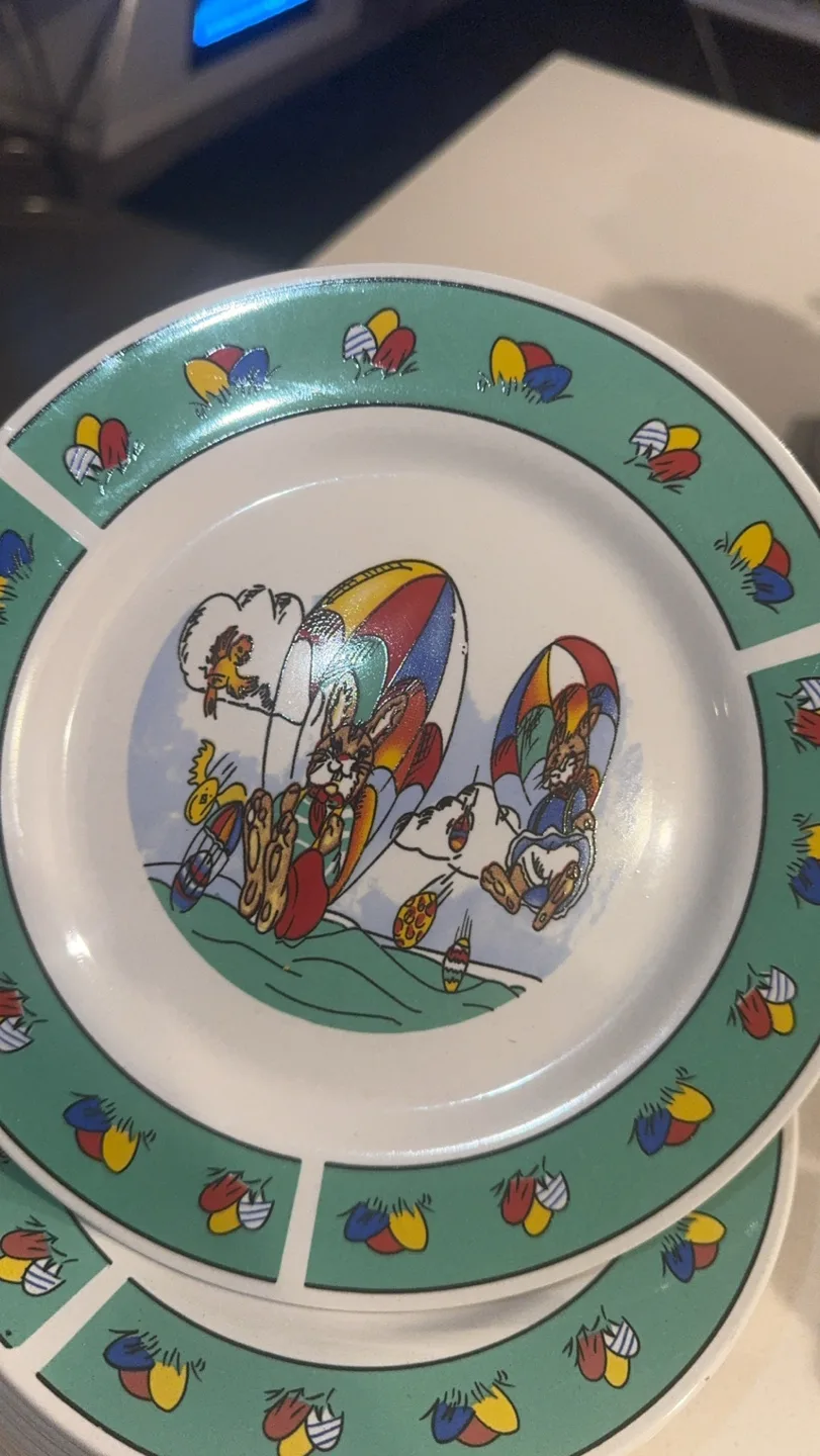 Set of 10 Easter Plates image indicator(3)