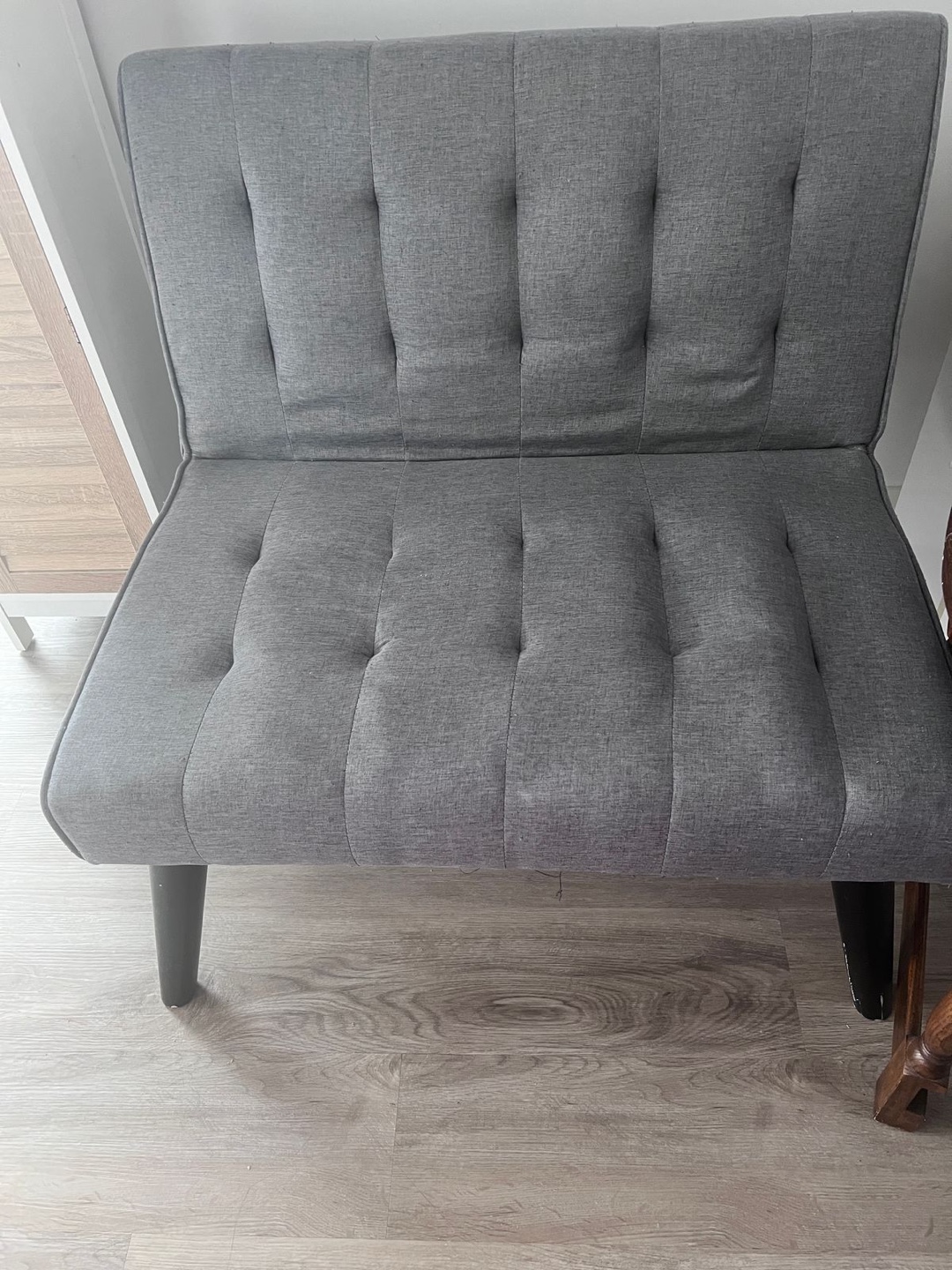 Dining chairs, coffee table, and loveseat - photo 2