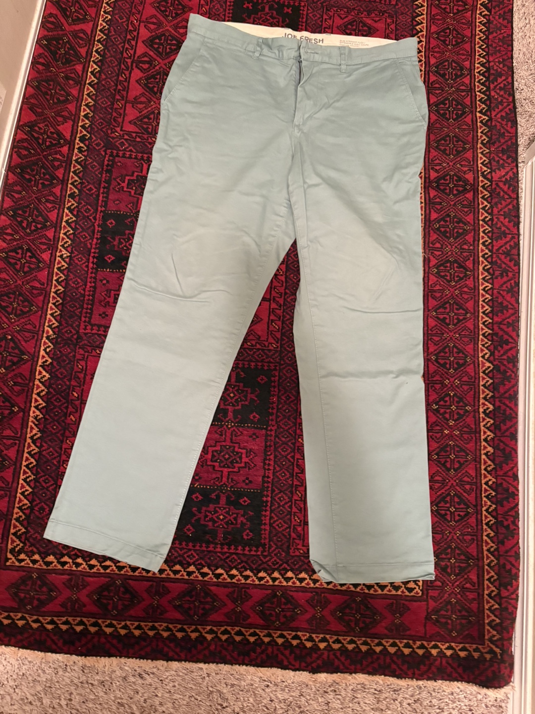 Joe Fresh Men's Slim Straight Flex Pants - Size 34x30 - photo 4