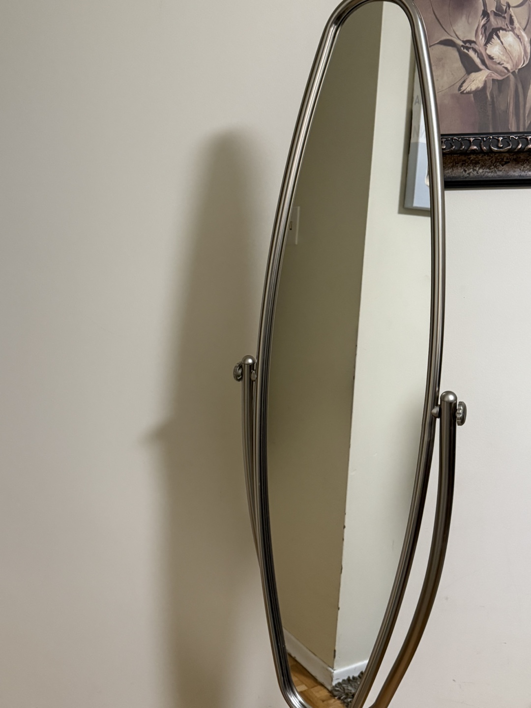 Full-Length Freestanding Oval Mirror - photo 3