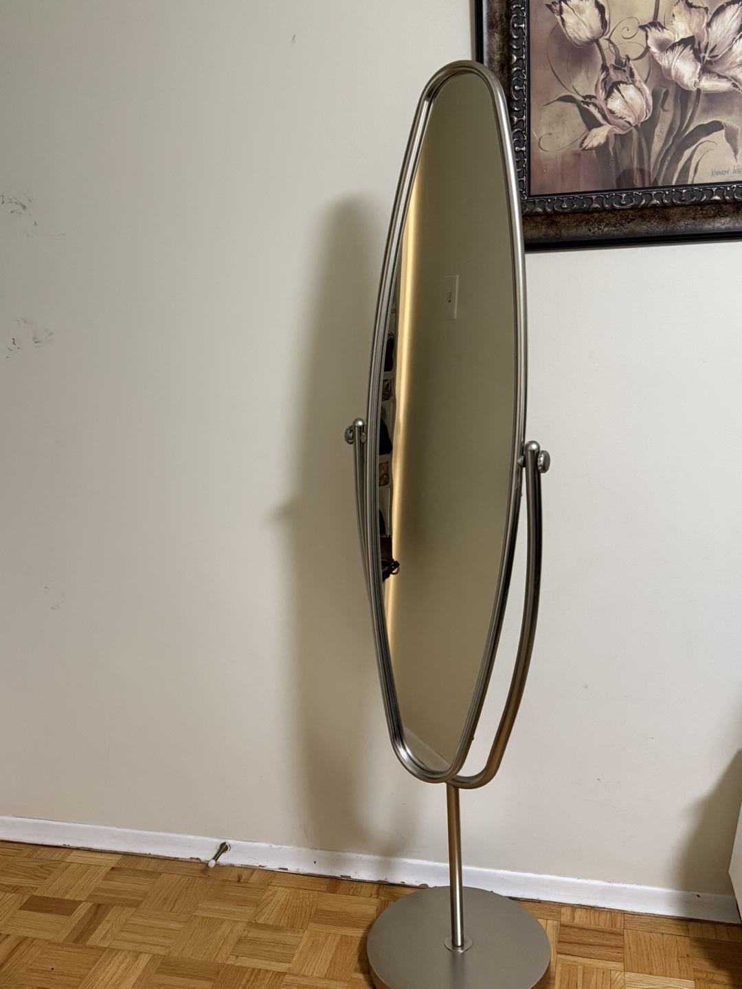 Full-Length Freestanding Oval Mirror - photo 2