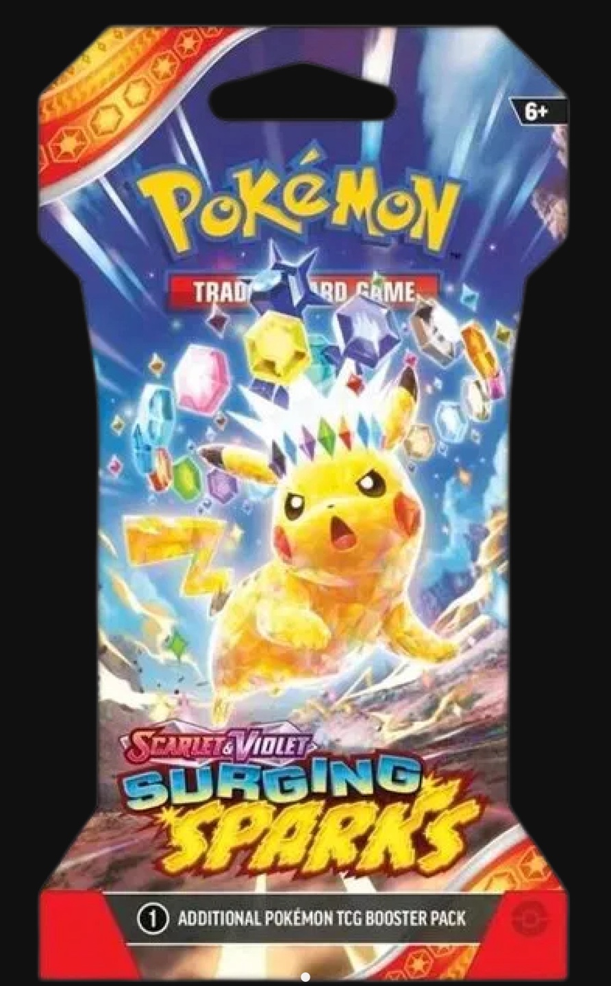 Surging Sparks packs X Journey Together ETB