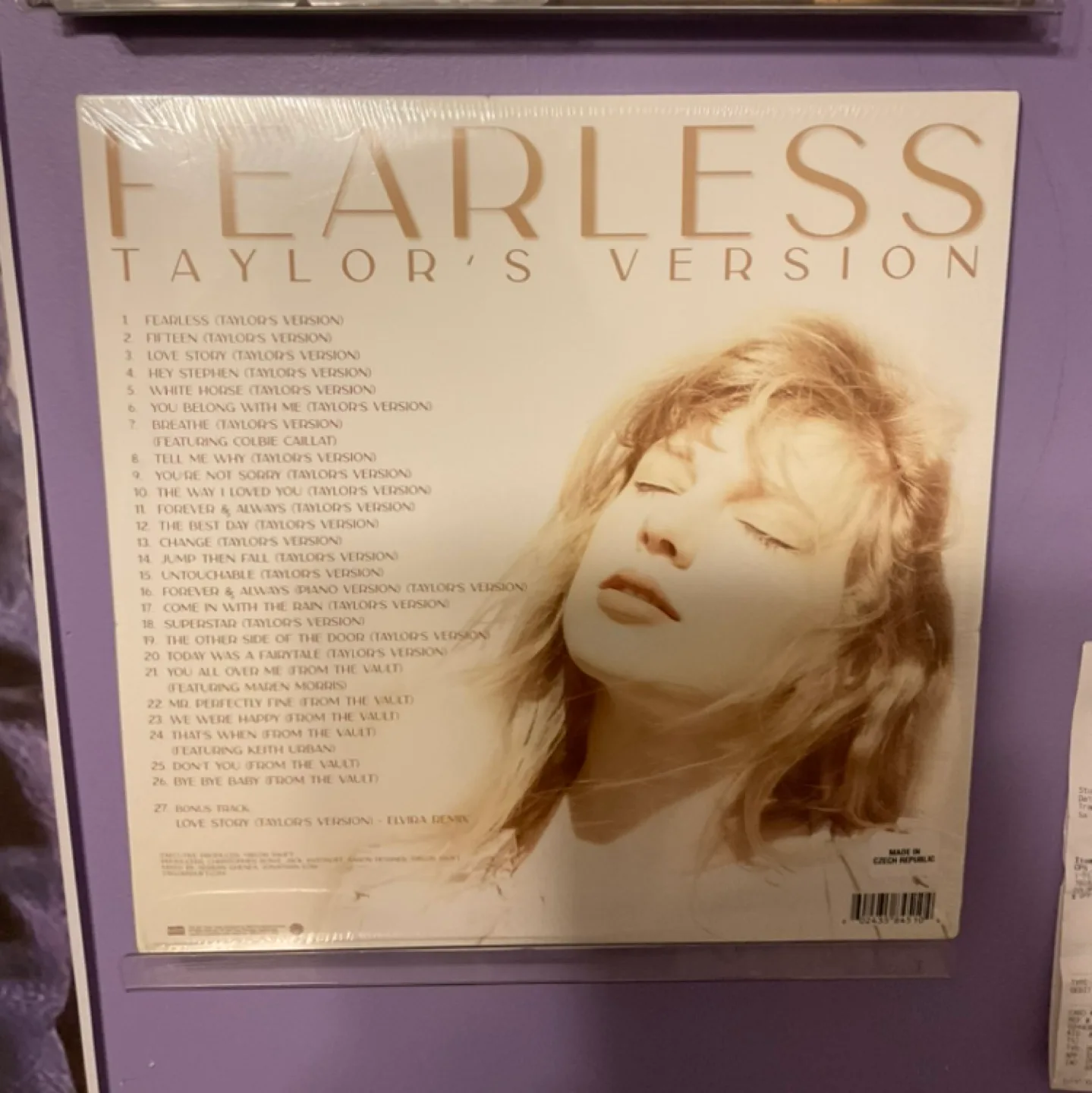 Taylor Swift - Fearless (Taylor's Version) Vinyl Record image indicator(2)