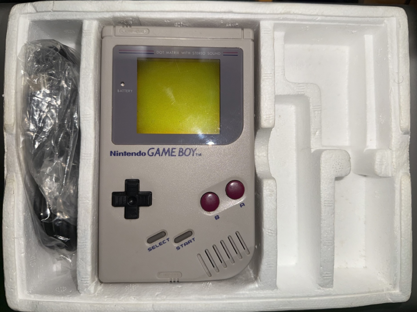 Vintage Nintendo Game Boy with Tetris Game Cartridge - photo 4
