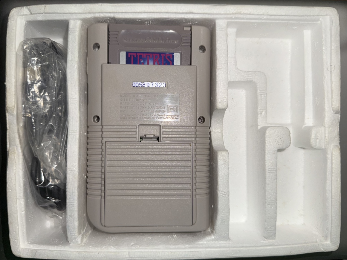 Vintage Nintendo Game Boy with Tetris Game Cartridge - photo 5