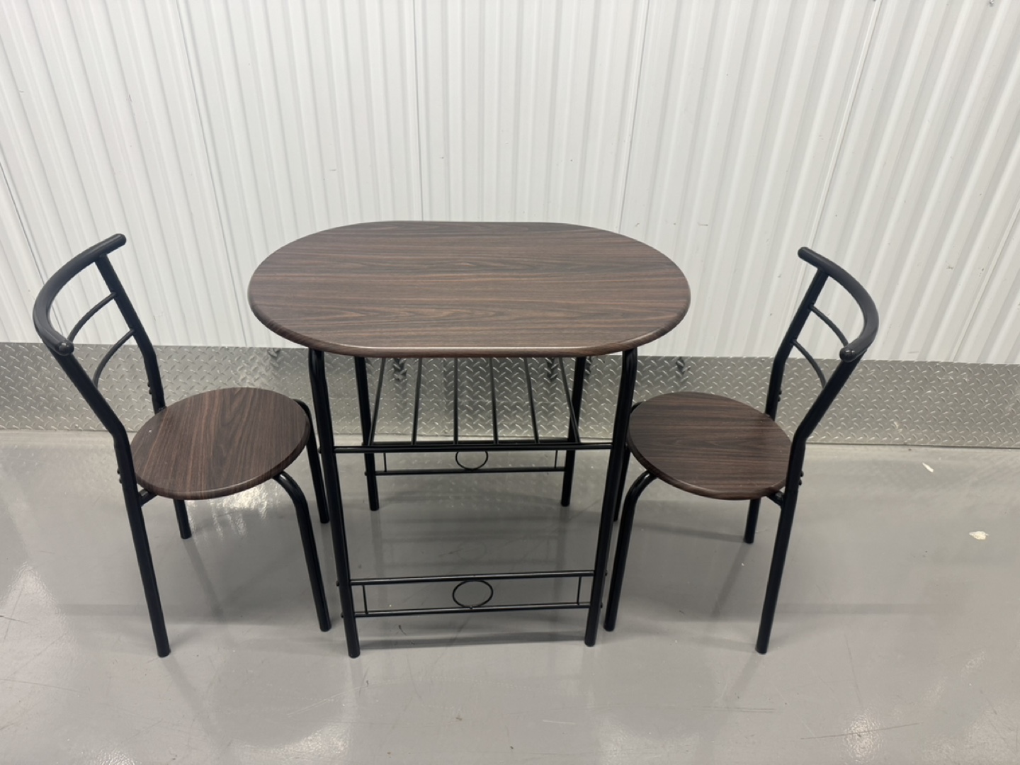 Free delivery Small Kitchen Table Set with Two Chairs