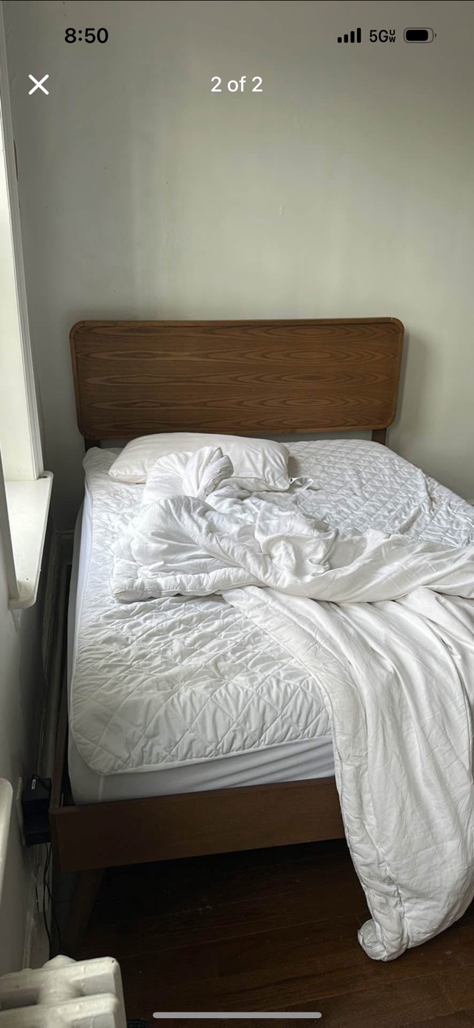 Full size bed frame - photo 2