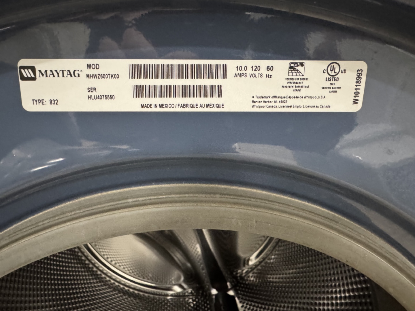 Maytag Epic Z Washer and Dryer Stackable Set - photo 2
