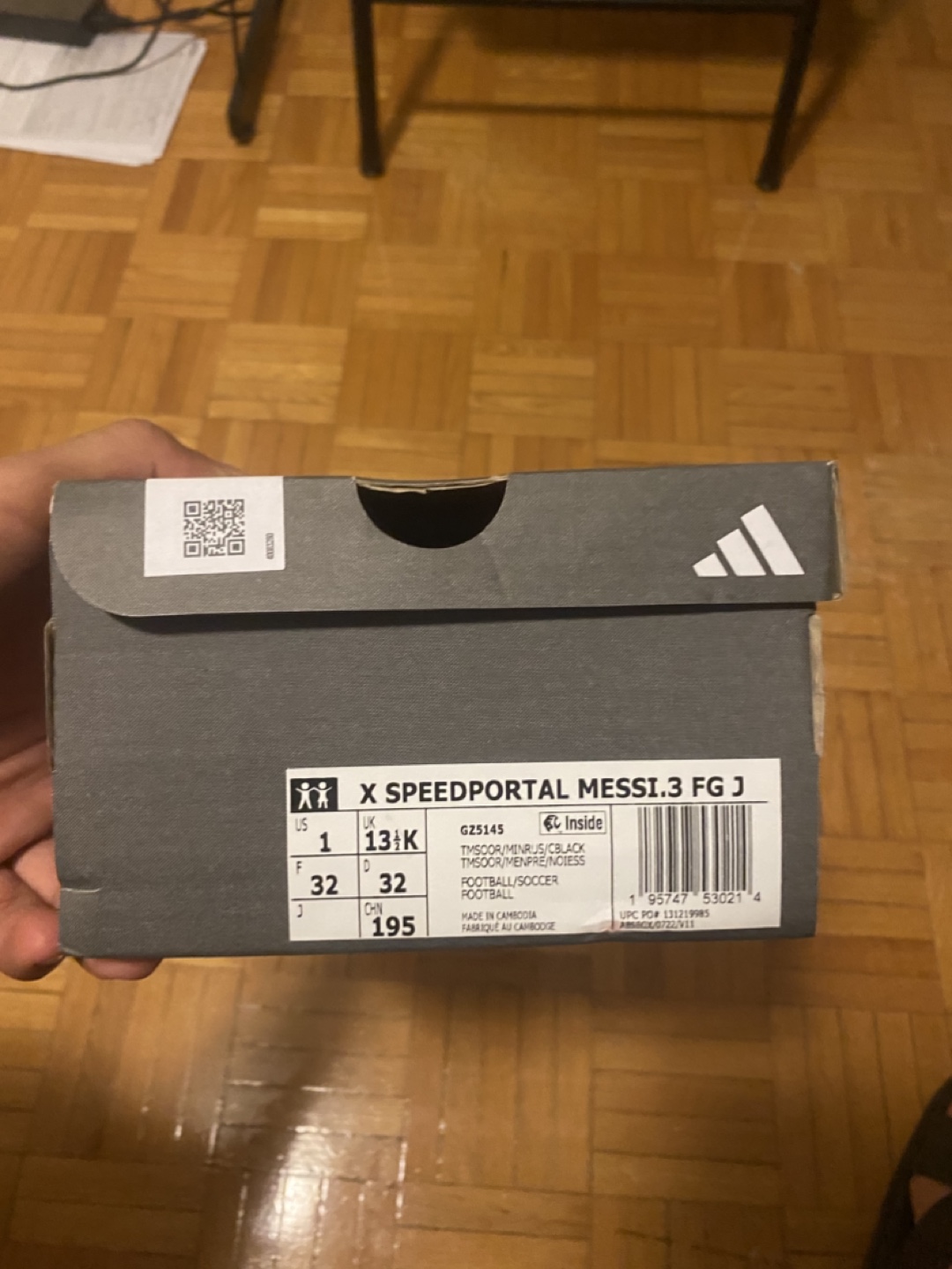 Adidas X Speedportal Messi.3 FG J Youth Soccer Cleats - photo 2
