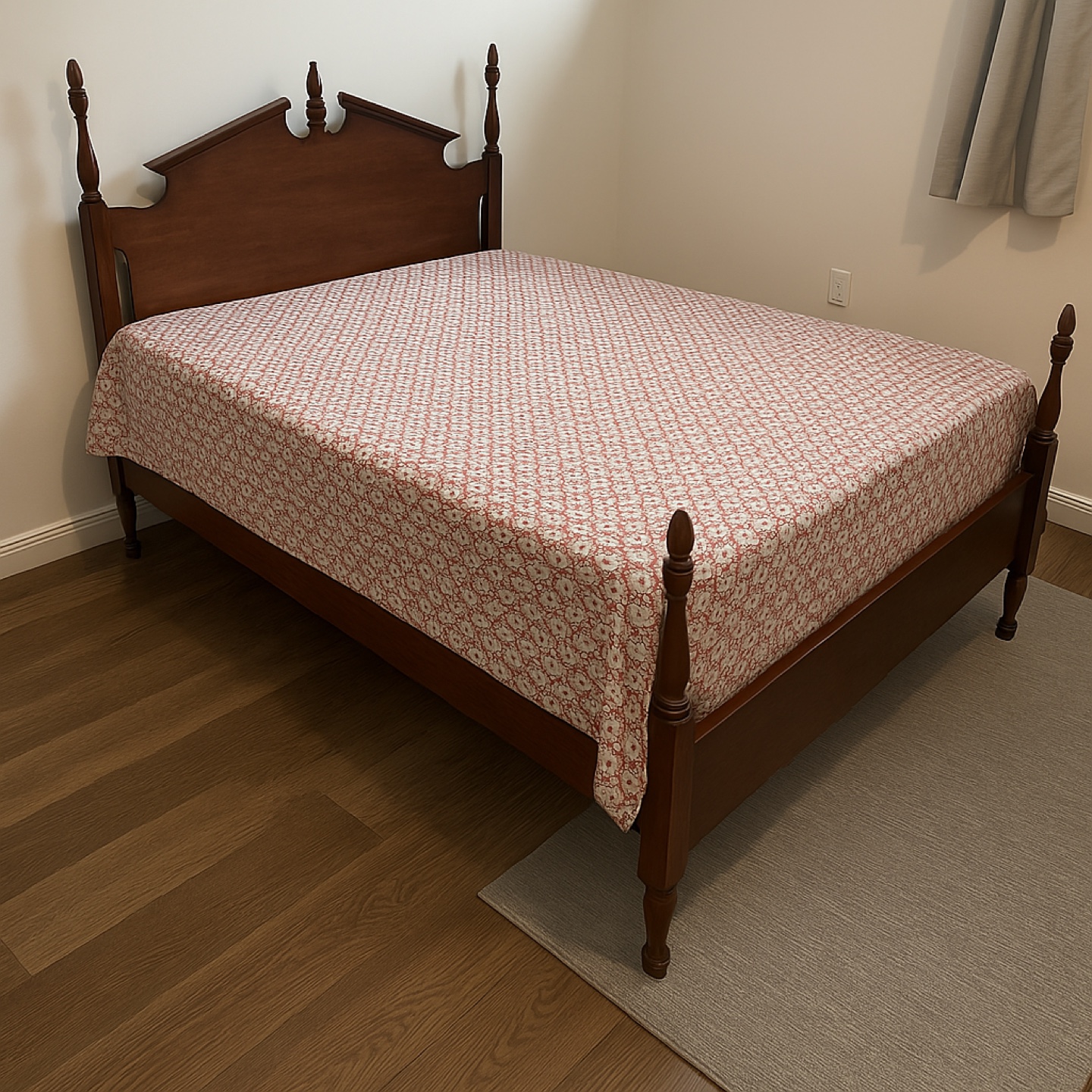 Queen Bed Frame and Mattress