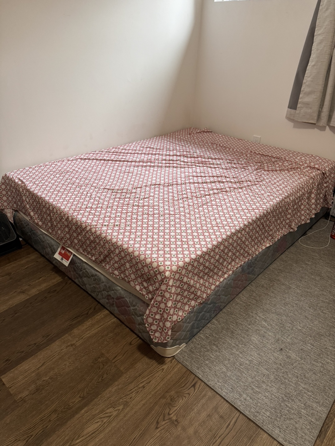 Queen Bed Frame and Mattress - photo 2