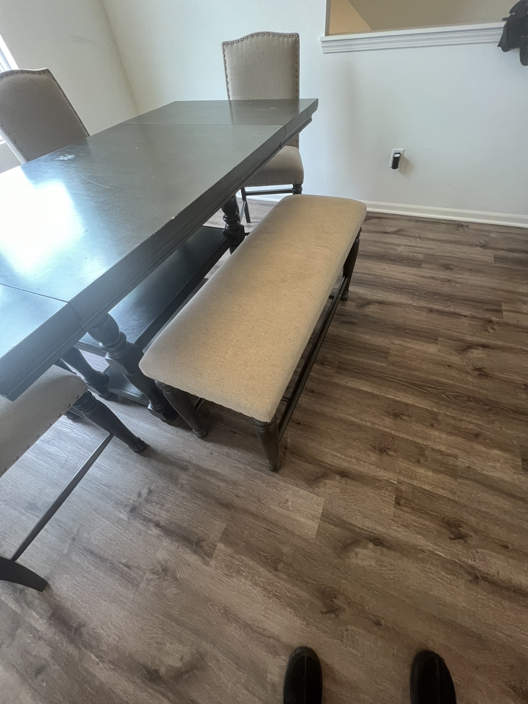 5-Piece Dining Set with Bench - photo 3